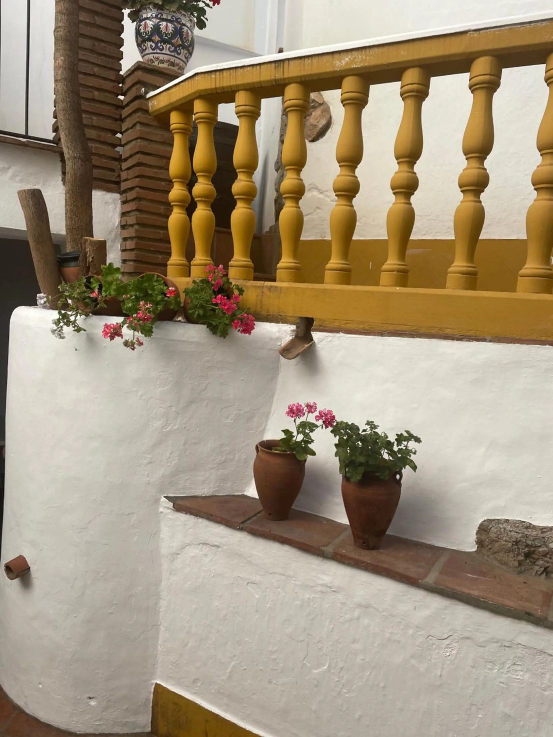 Patio in Mesón La Hospedería