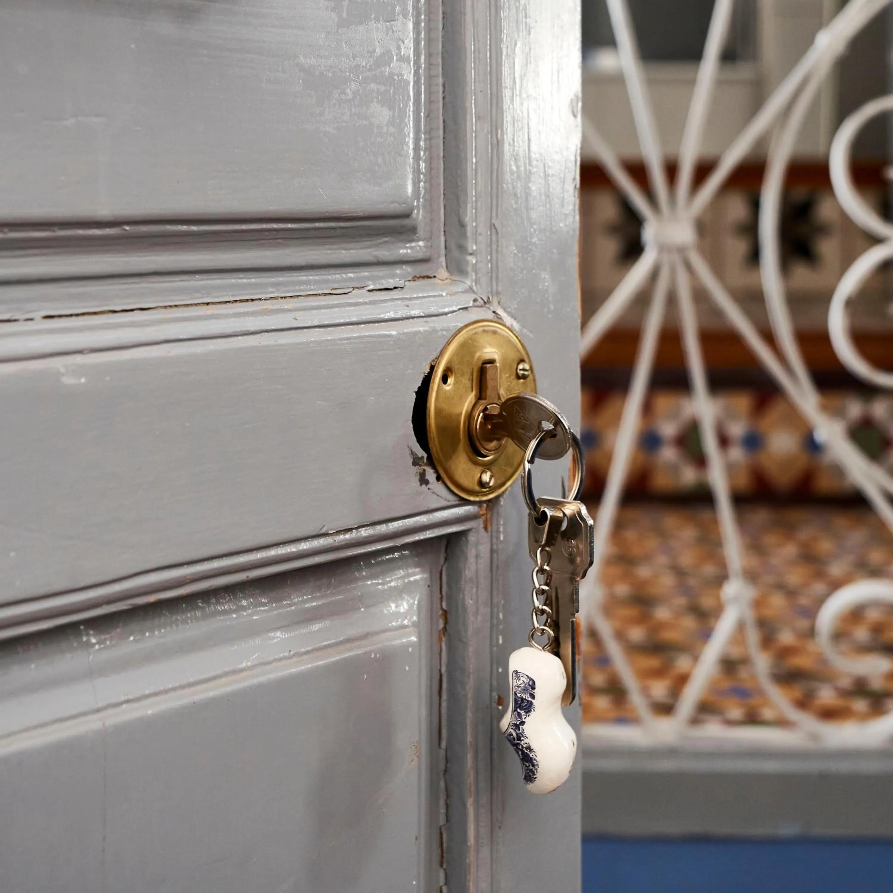 Decorative detail in Mesón La Hospedería