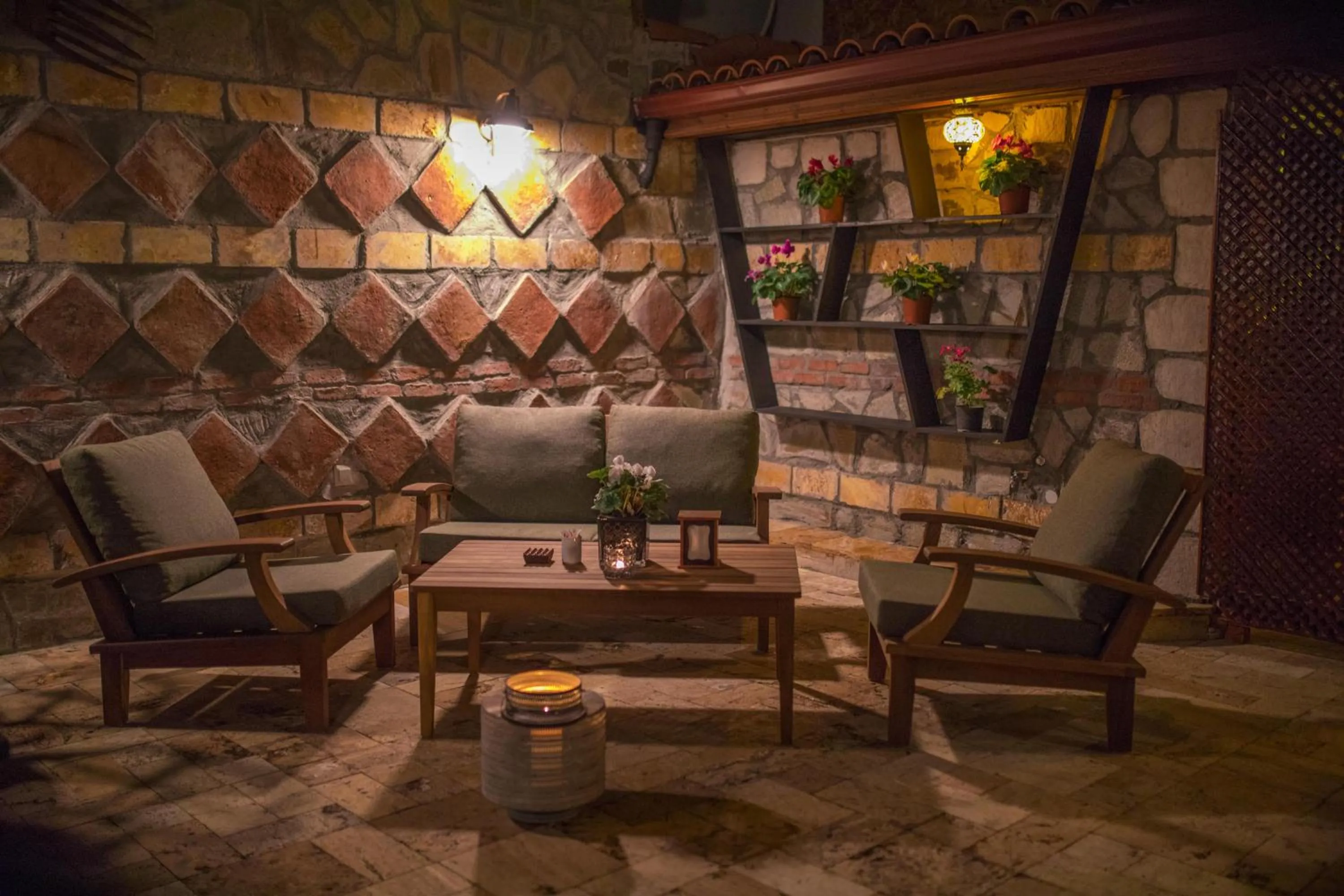 Seating area in BAYEZİD HAN KONAK