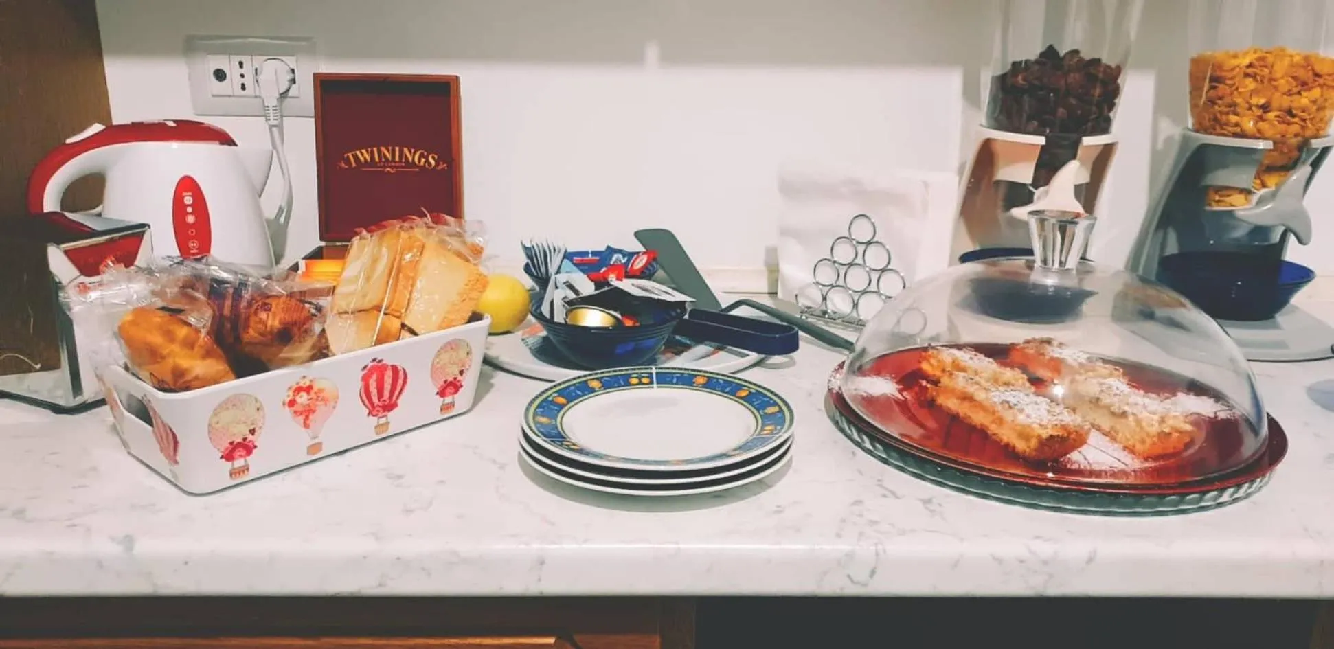 Food and drinks in Casa Patrizia