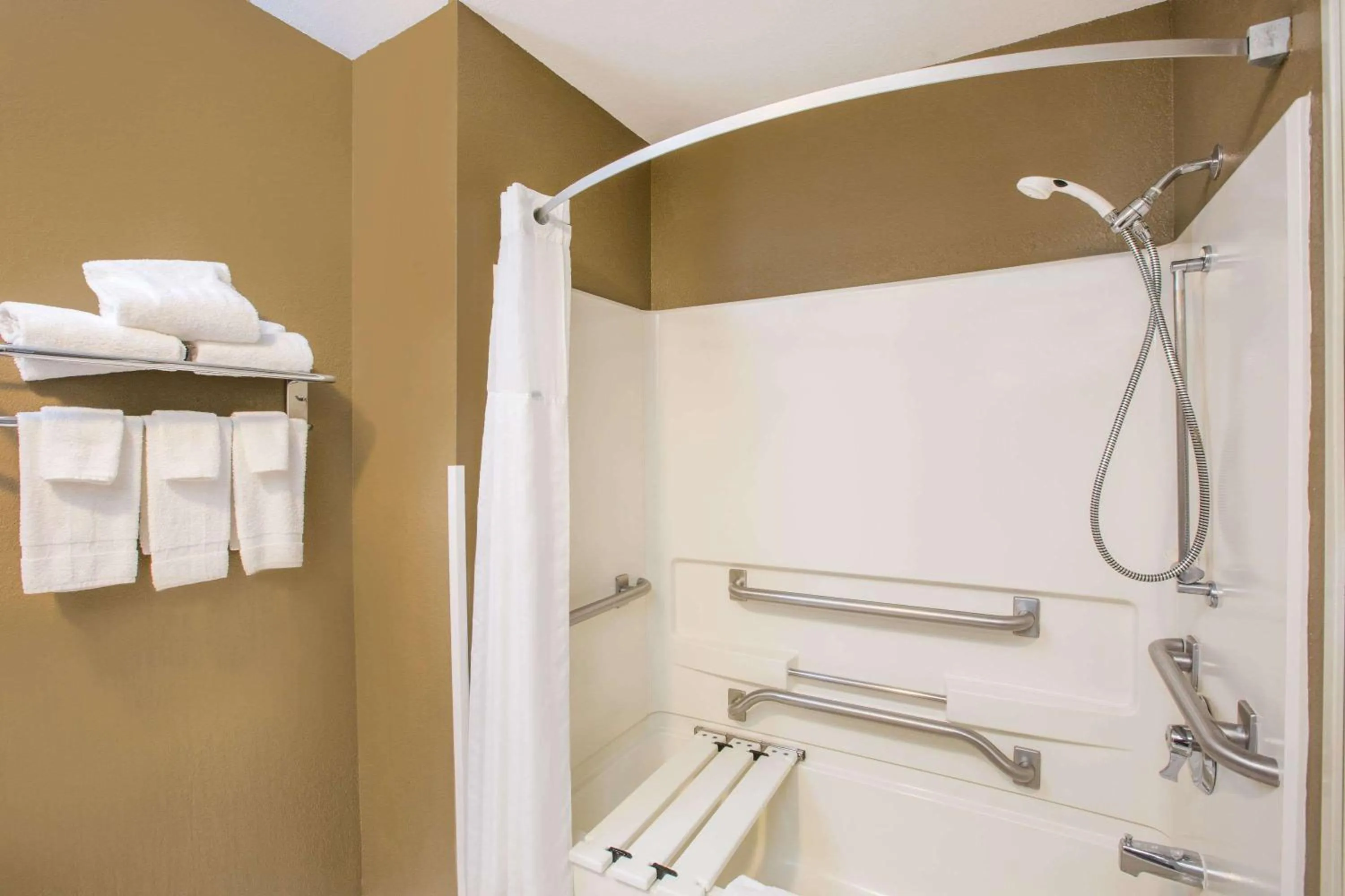 Bathroom in Super 8 by Wyndham Brookings