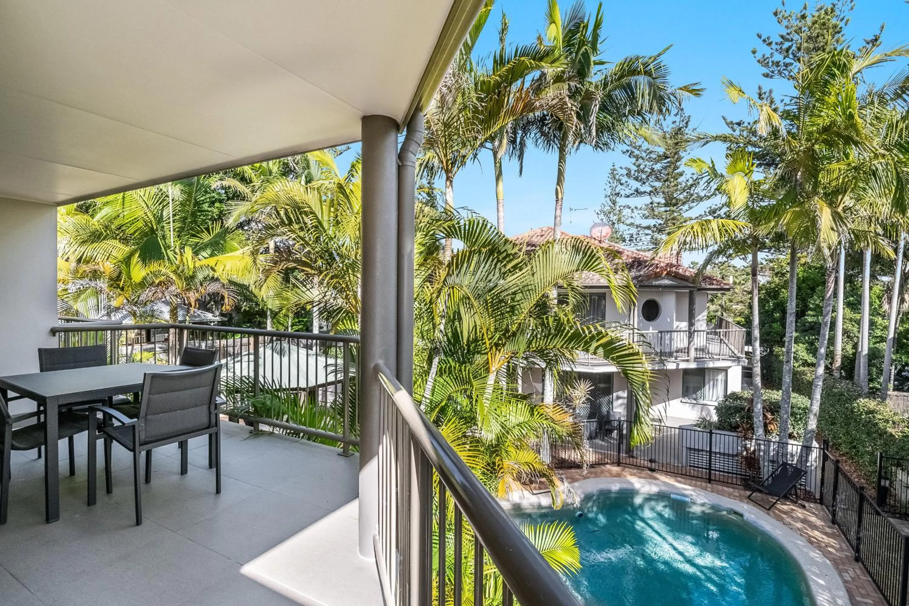 Balcony/Terrace in Beaches Apartments Byron Bay
