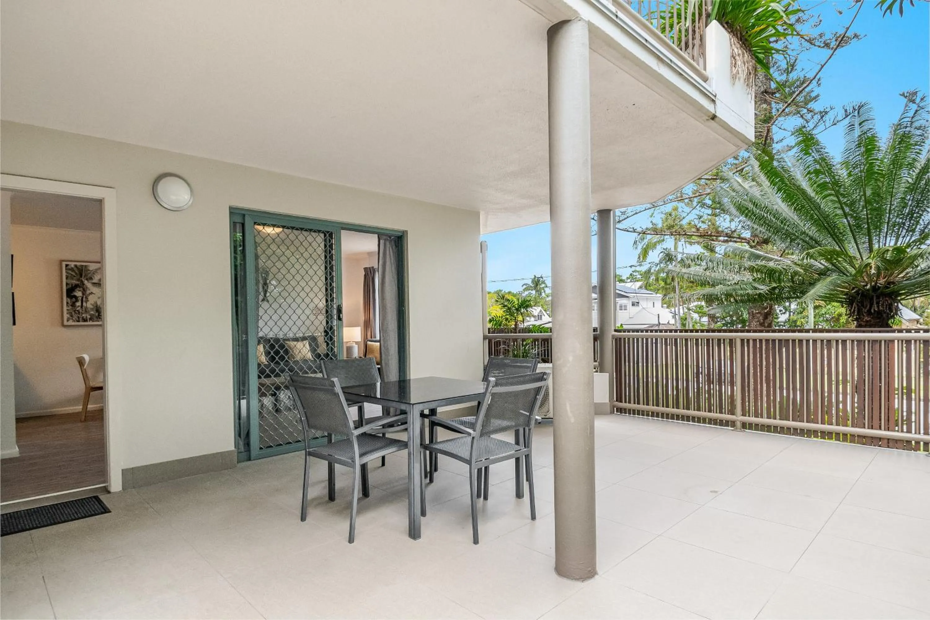 Patio in Beaches Apartments Byron Bay
