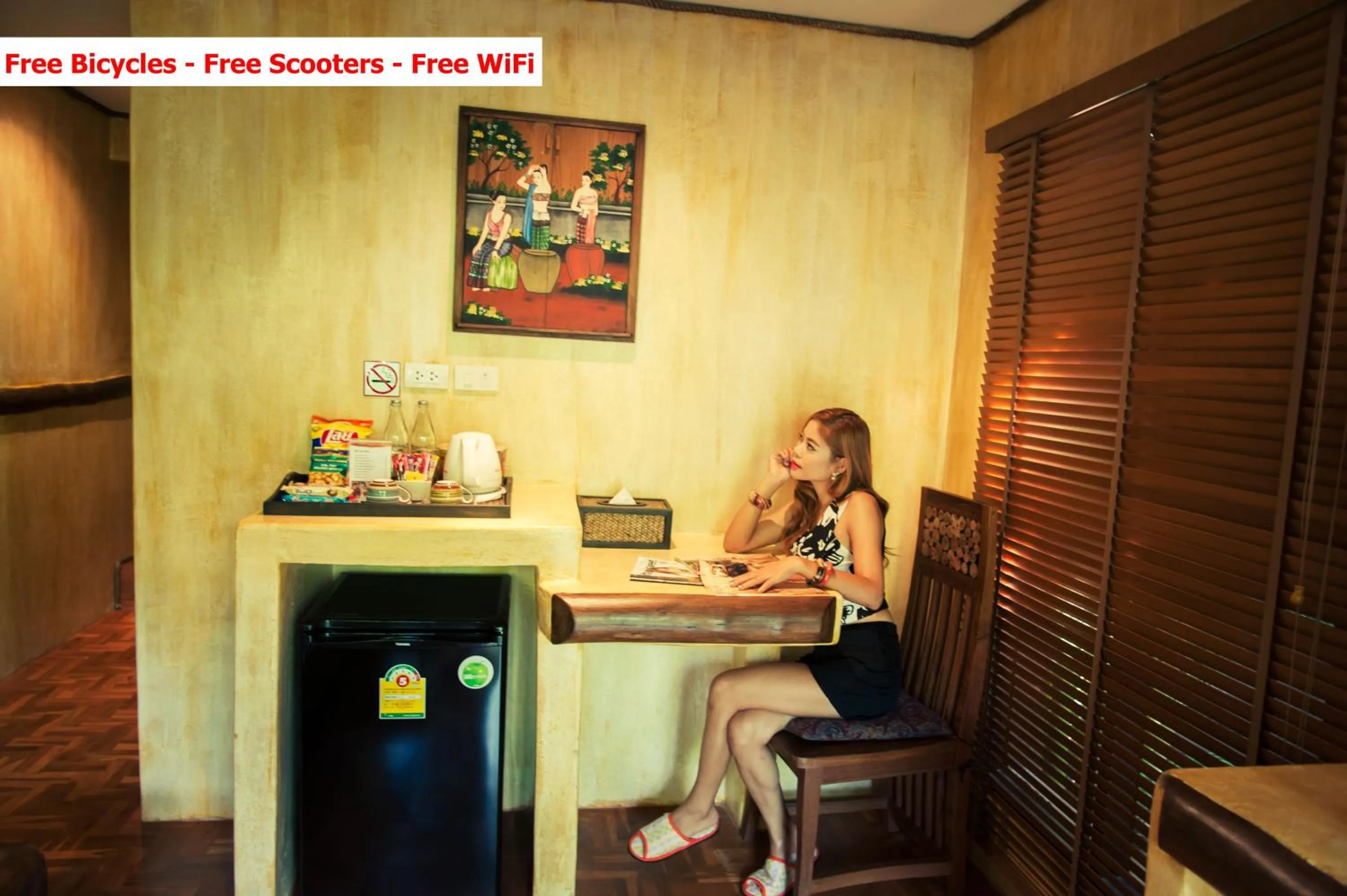 Coffee/tea facilities in Baanpong Lodge