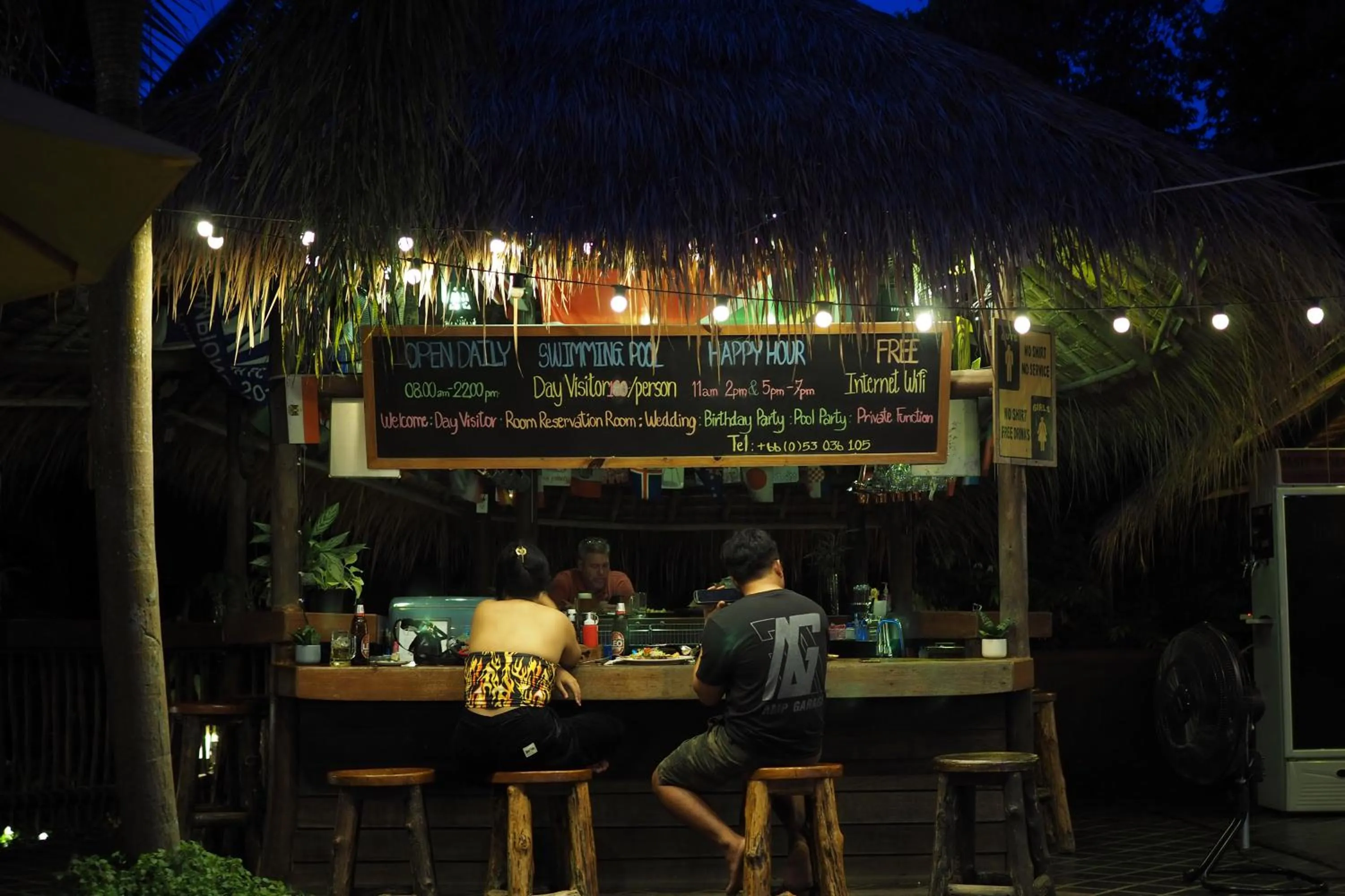 Night in Baanpong Lodge