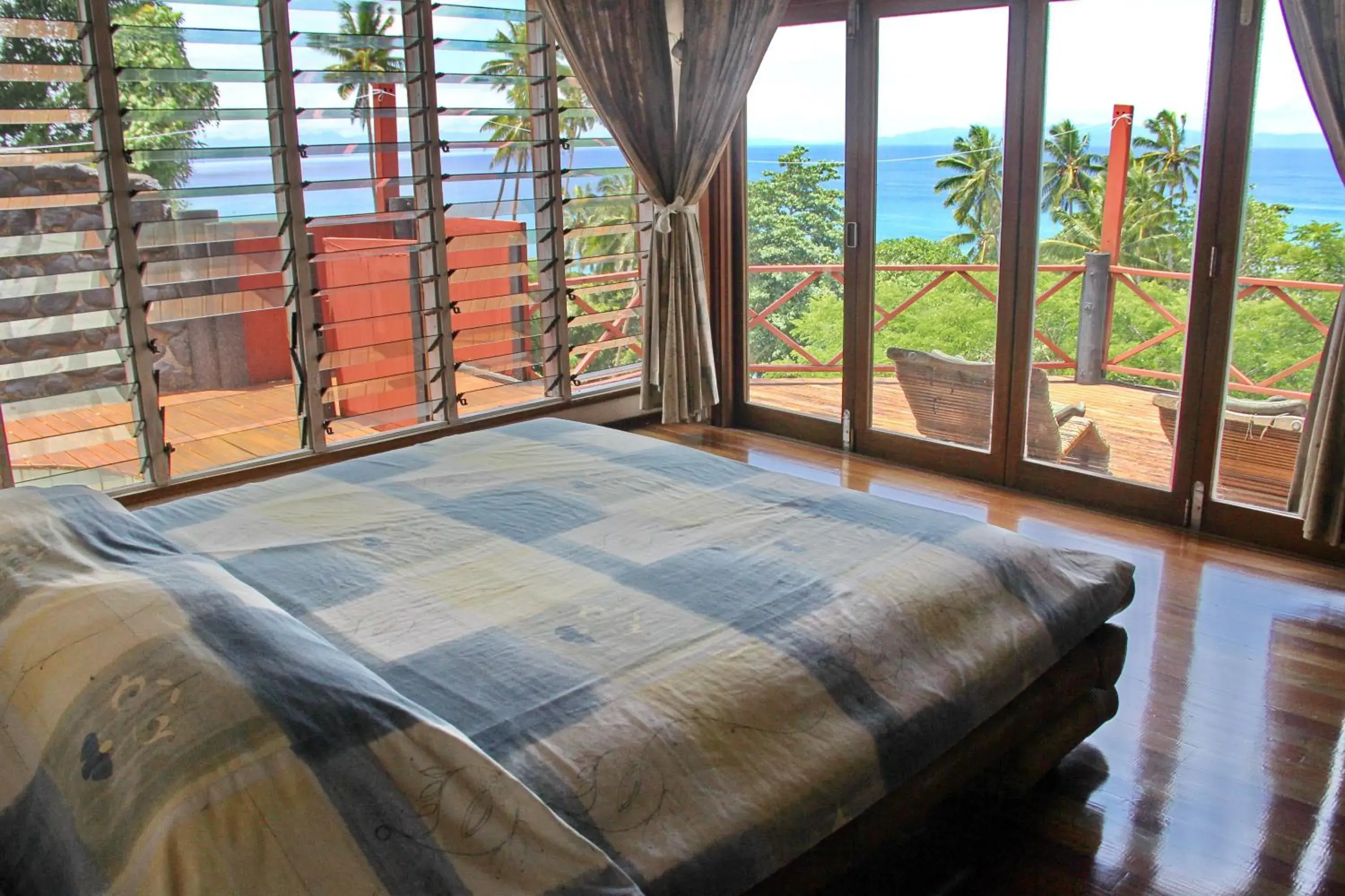 Bed in Maravu Taveuni Lodge Bed in Maravu Taveuni Lodge