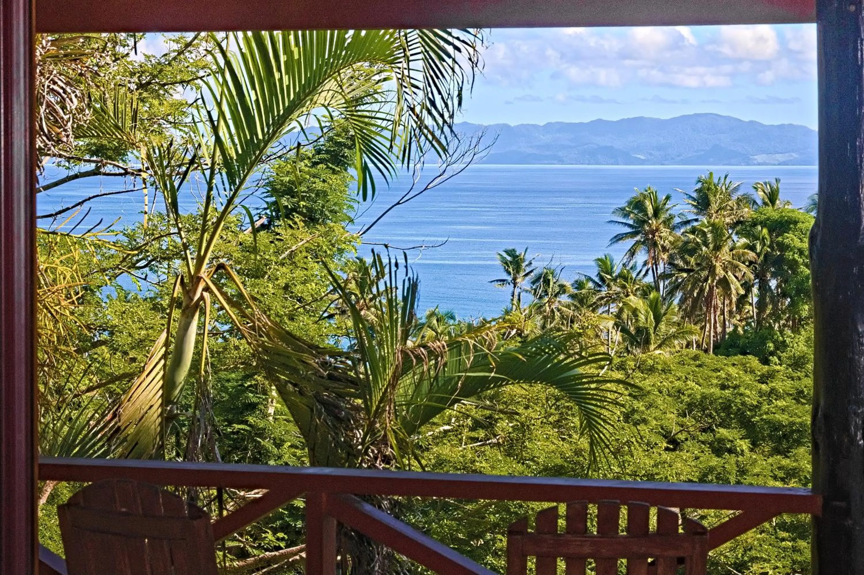 Sea view in Maravu Taveuni Lodge