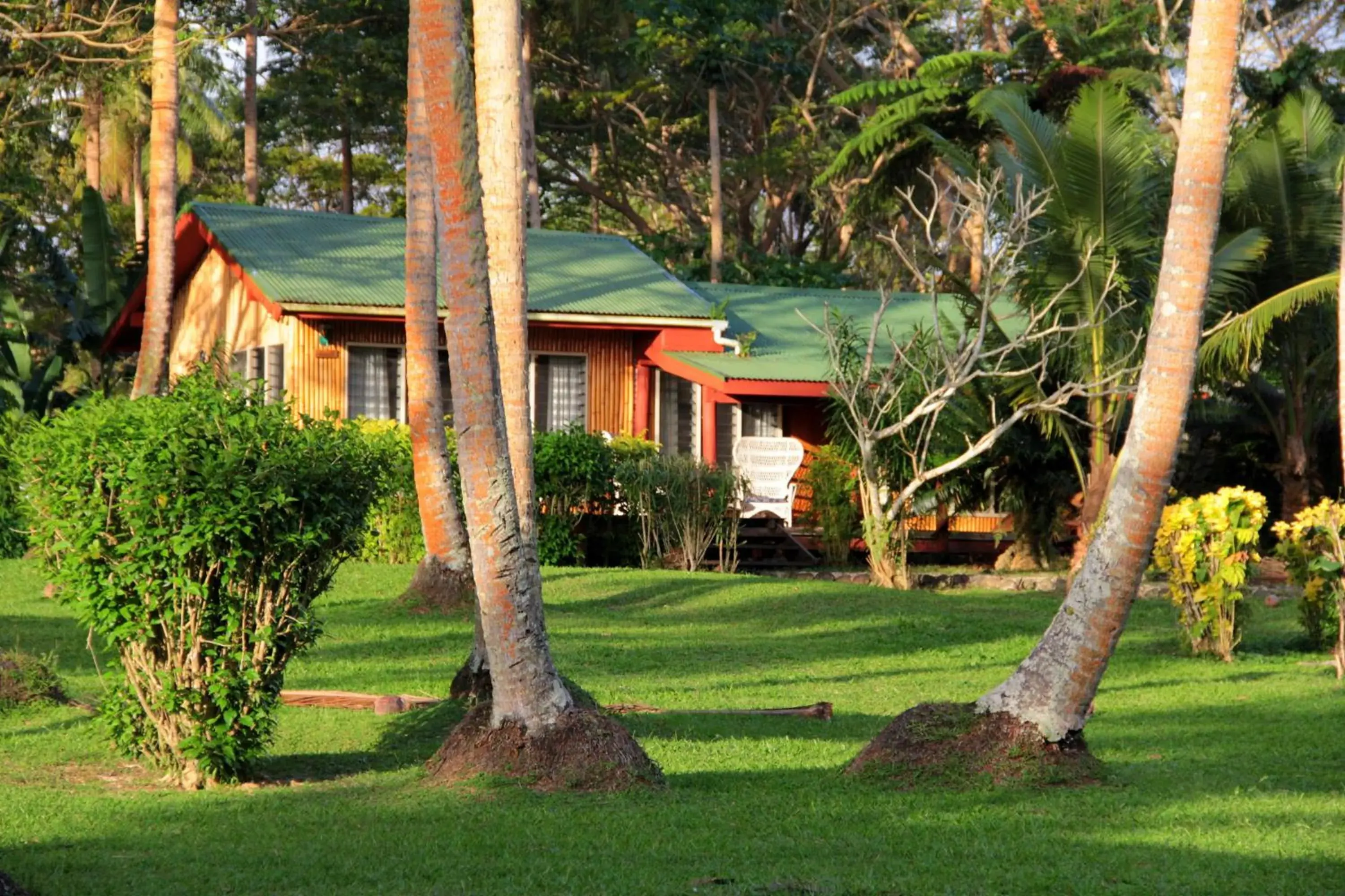 Facade/entrance in Maravu Taveuni Lodge Facade/entrance in Maravu Taveuni Lodge