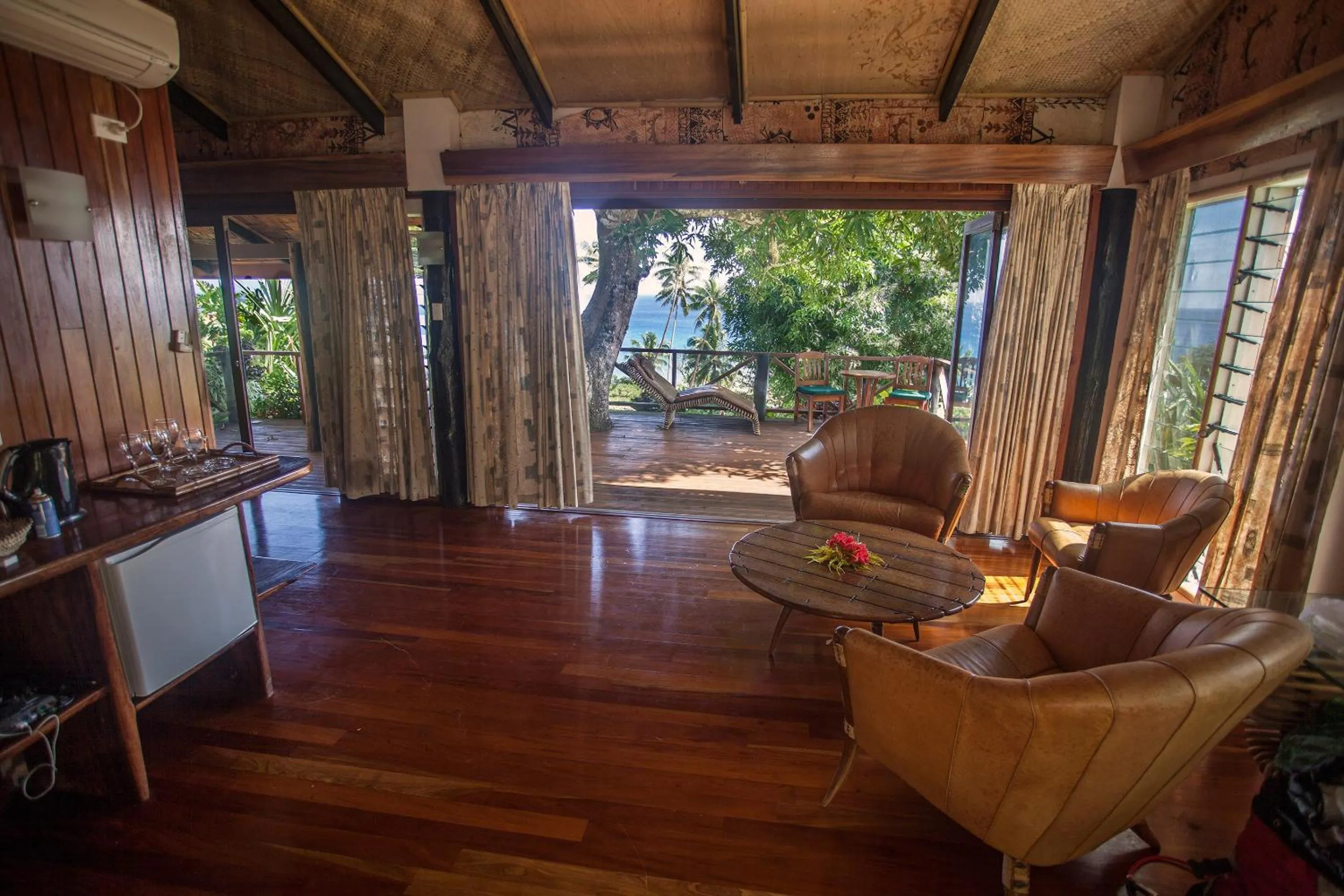 Balcony/Terrace in Maravu Taveuni Lodge
