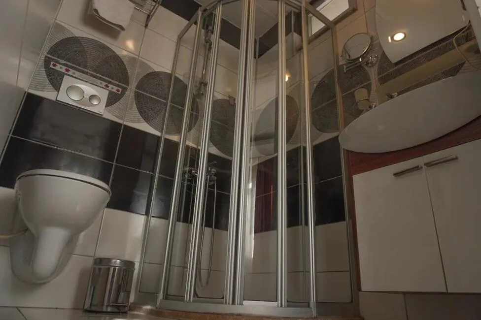 Bathroom in River Hotel