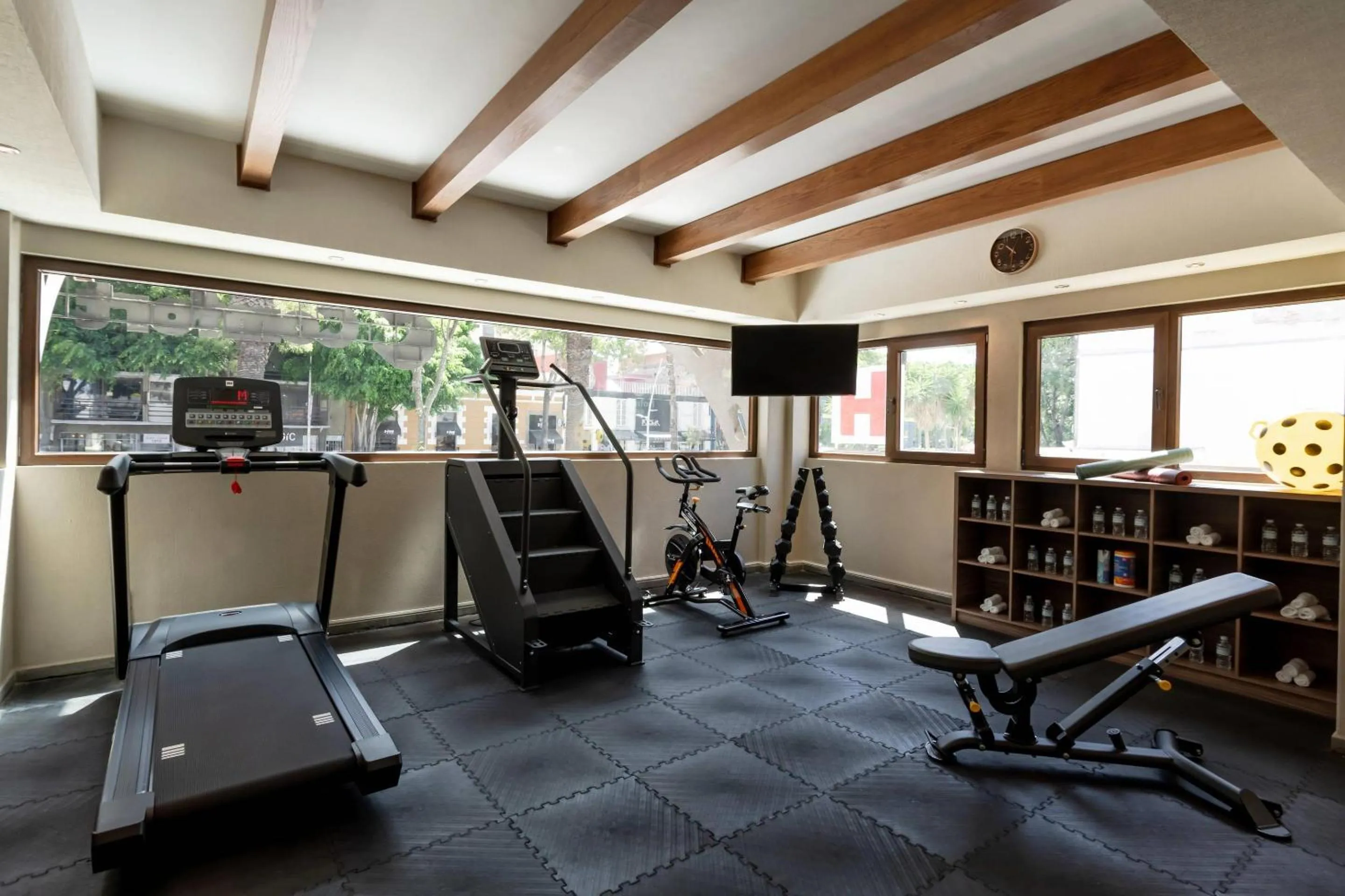 Fitness centre/facilities in Comfort Inn Puebla Centro Hist rico