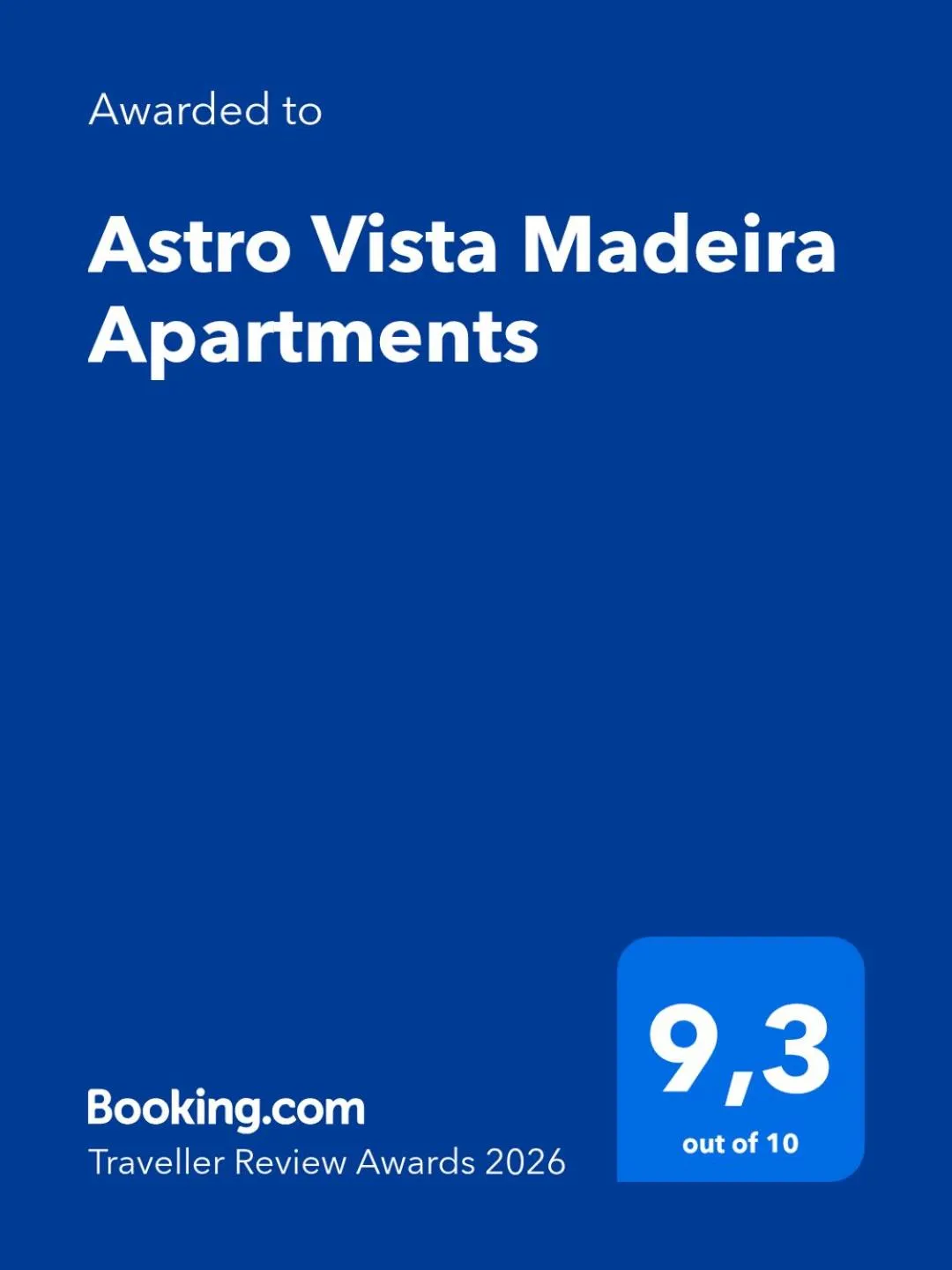 Astro Vista Madeira Apartments