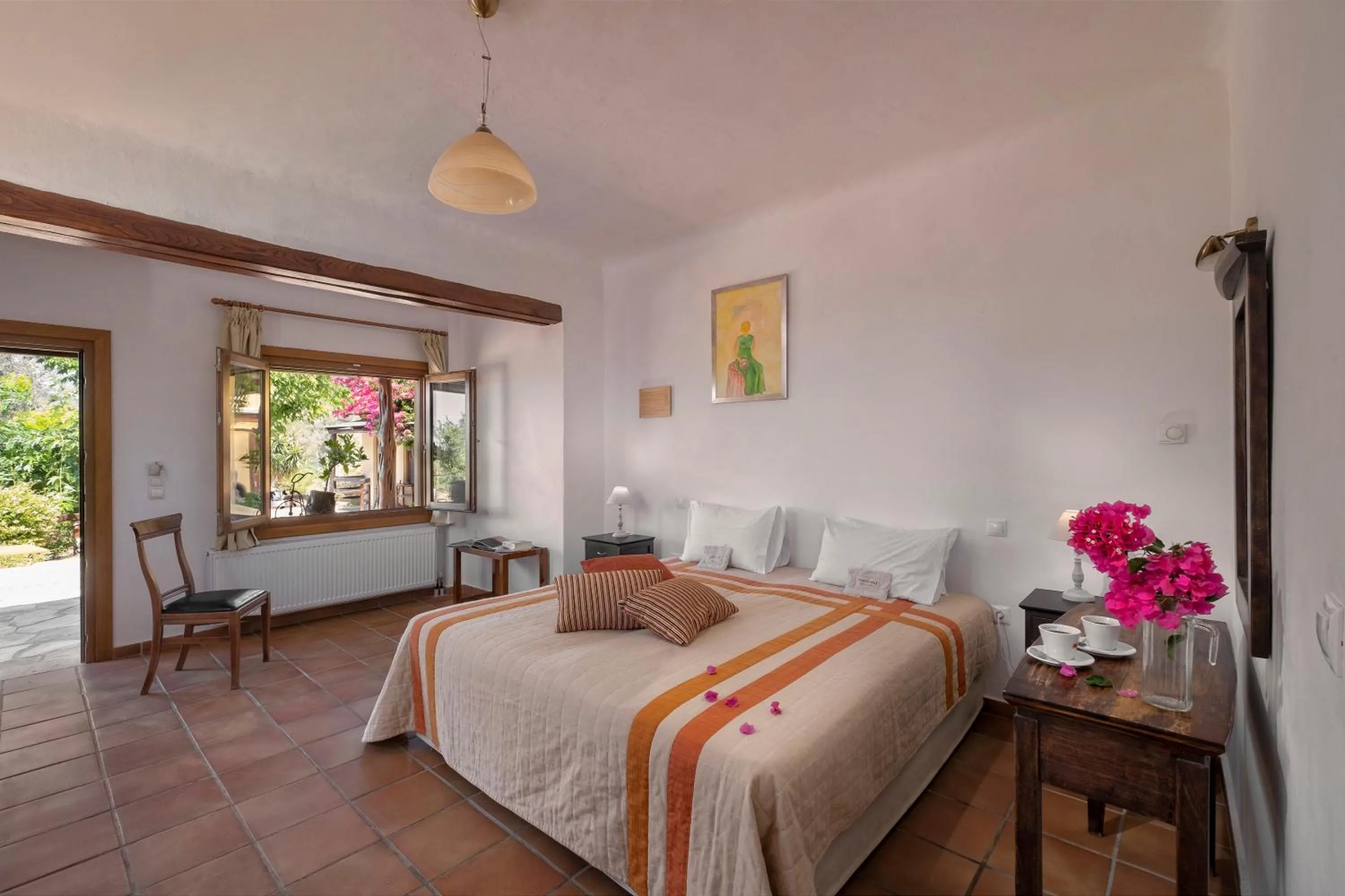Superior Double or Twin Room with Garden View - single occupancy in Alkifron Hotel