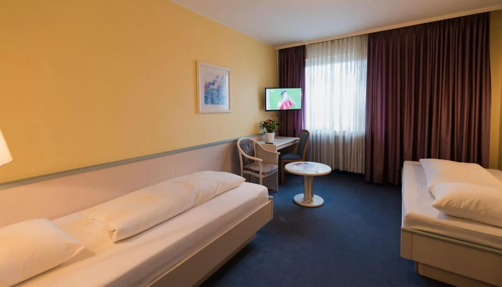 Bed in Tagungshotel Höchster Hof