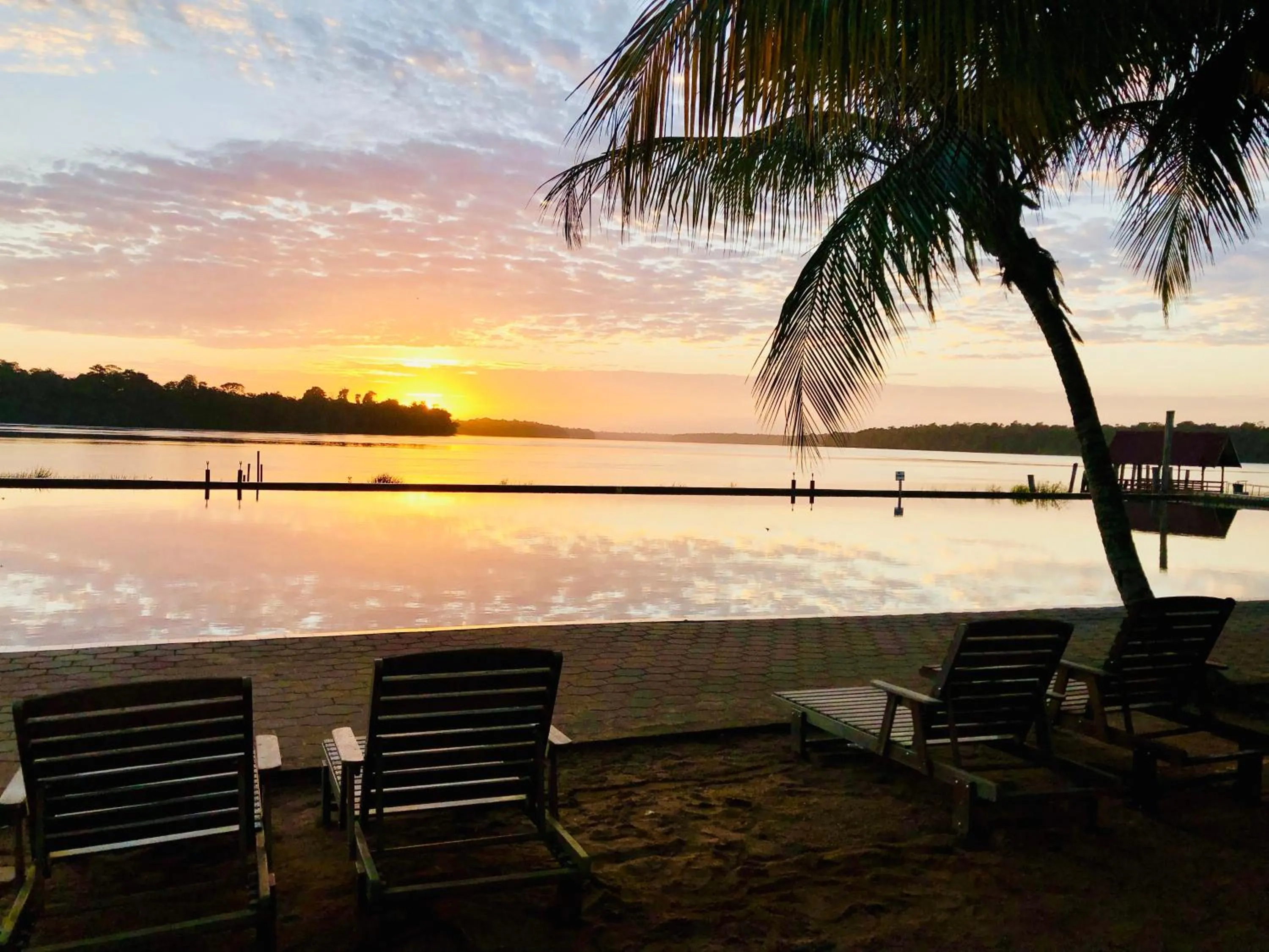 River view in Overbridge River Resort