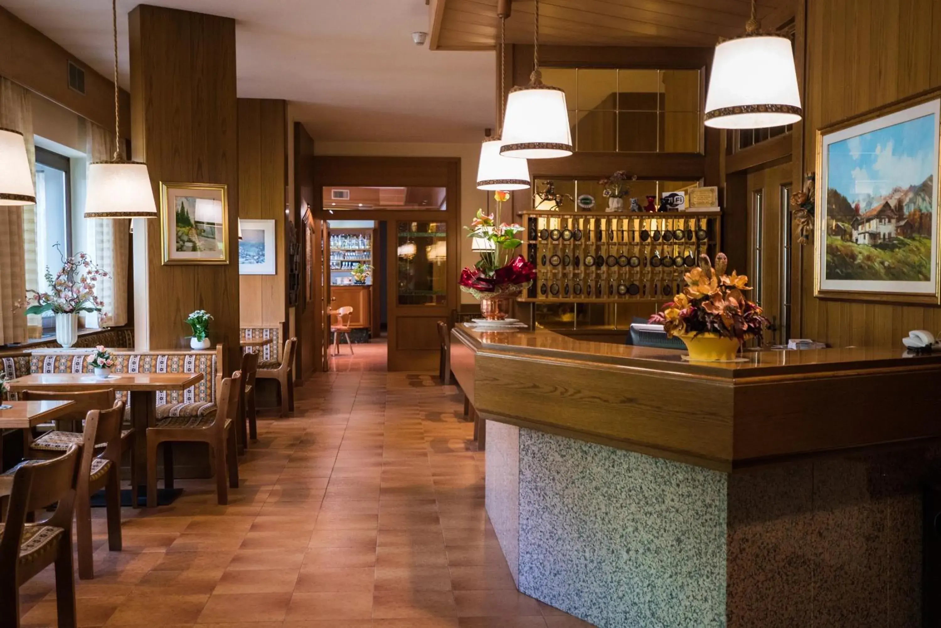 Lobby or reception in Hotel Rio Lobby or reception in Hotel Rio