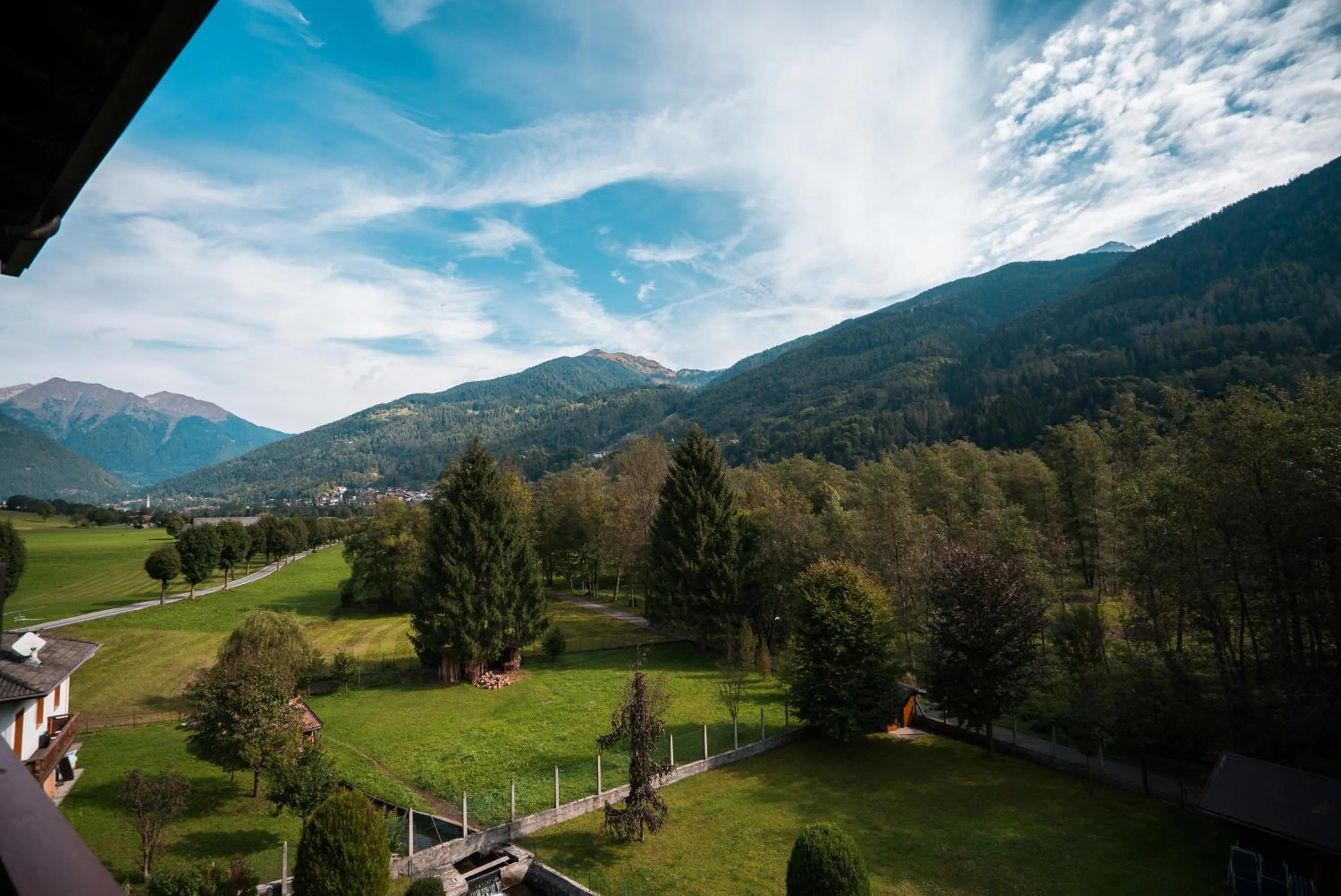 Garden view in Hotel Rio