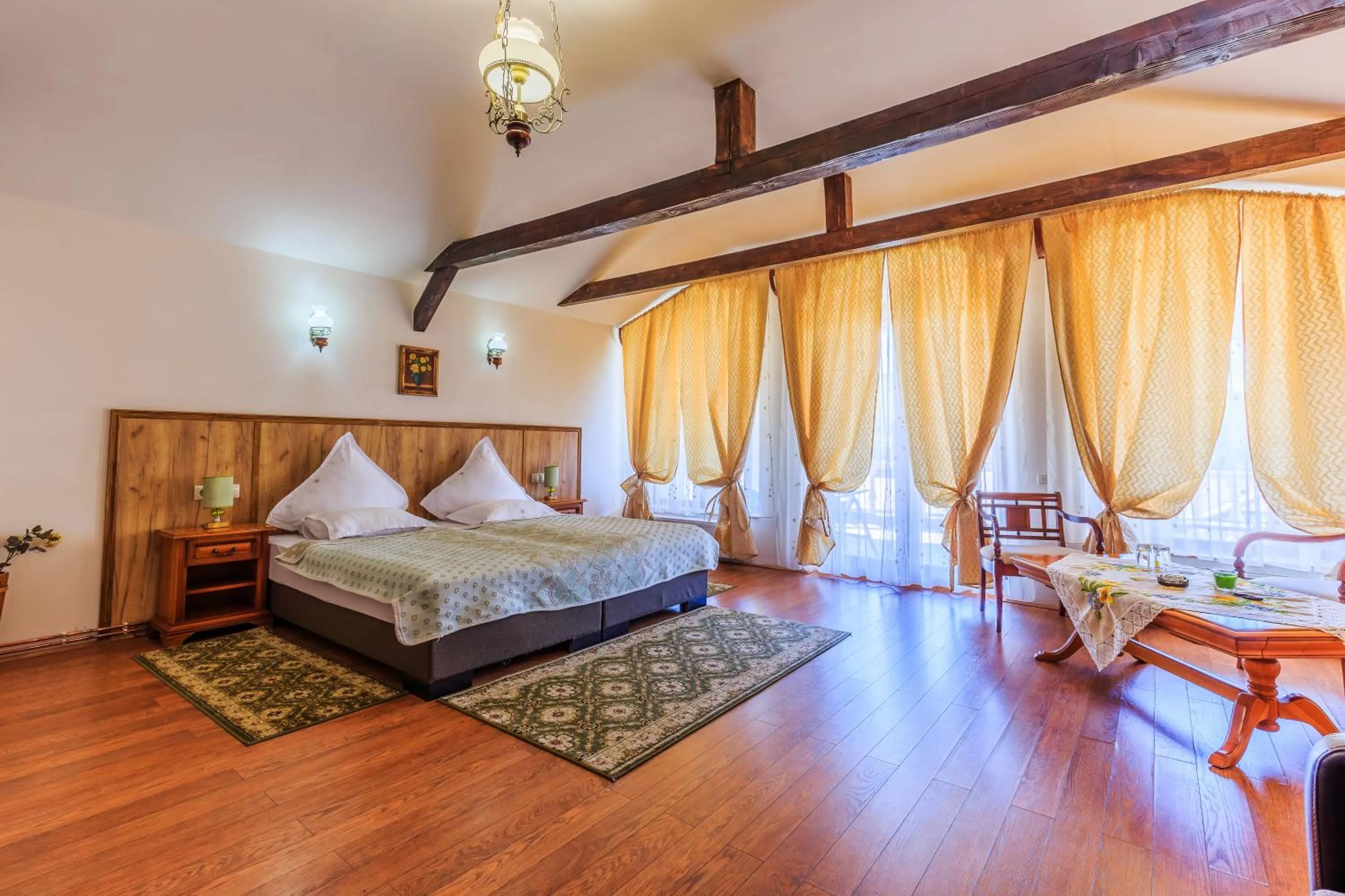 Bed in Hotel Bielmann