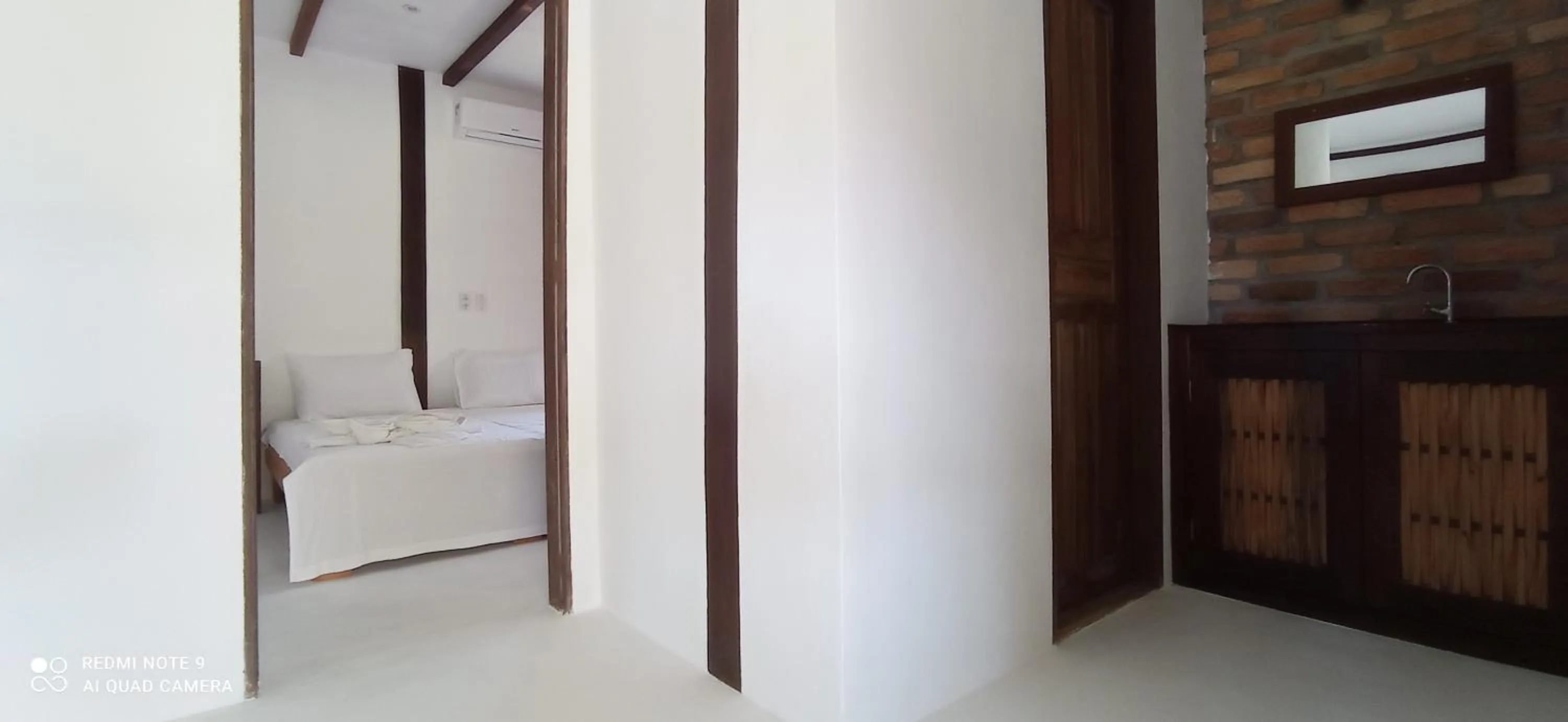 Bed in Pousada Eureka