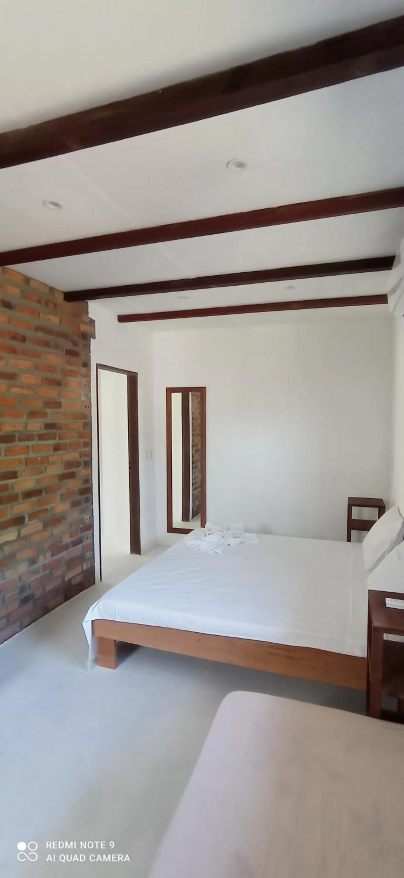 Bed in Pousada Eureka