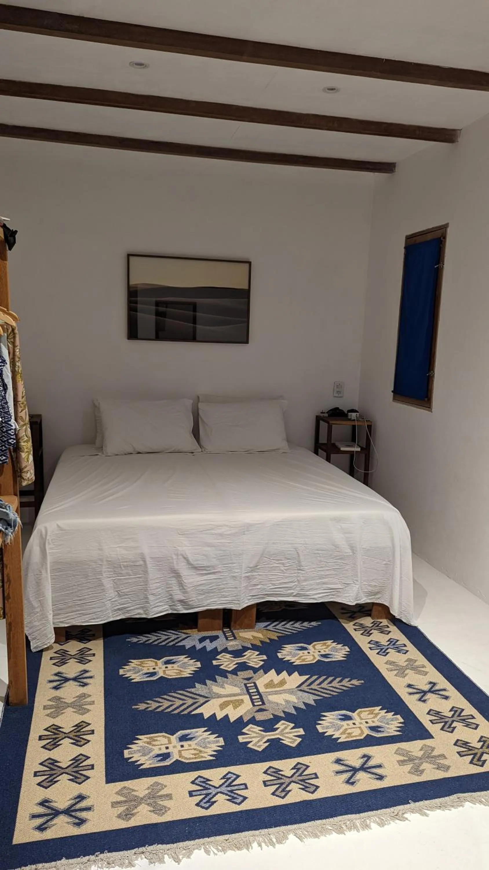 Bed in Pousada Eureka