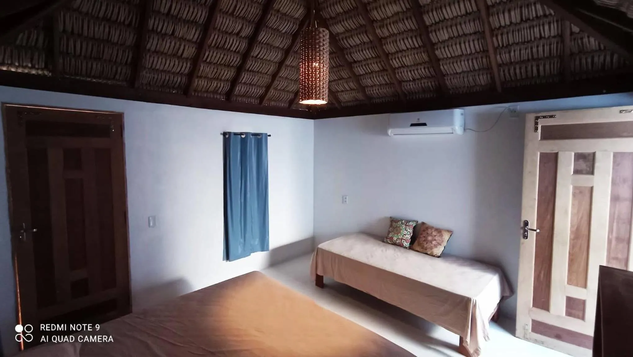 Bed in Pousada Eureka