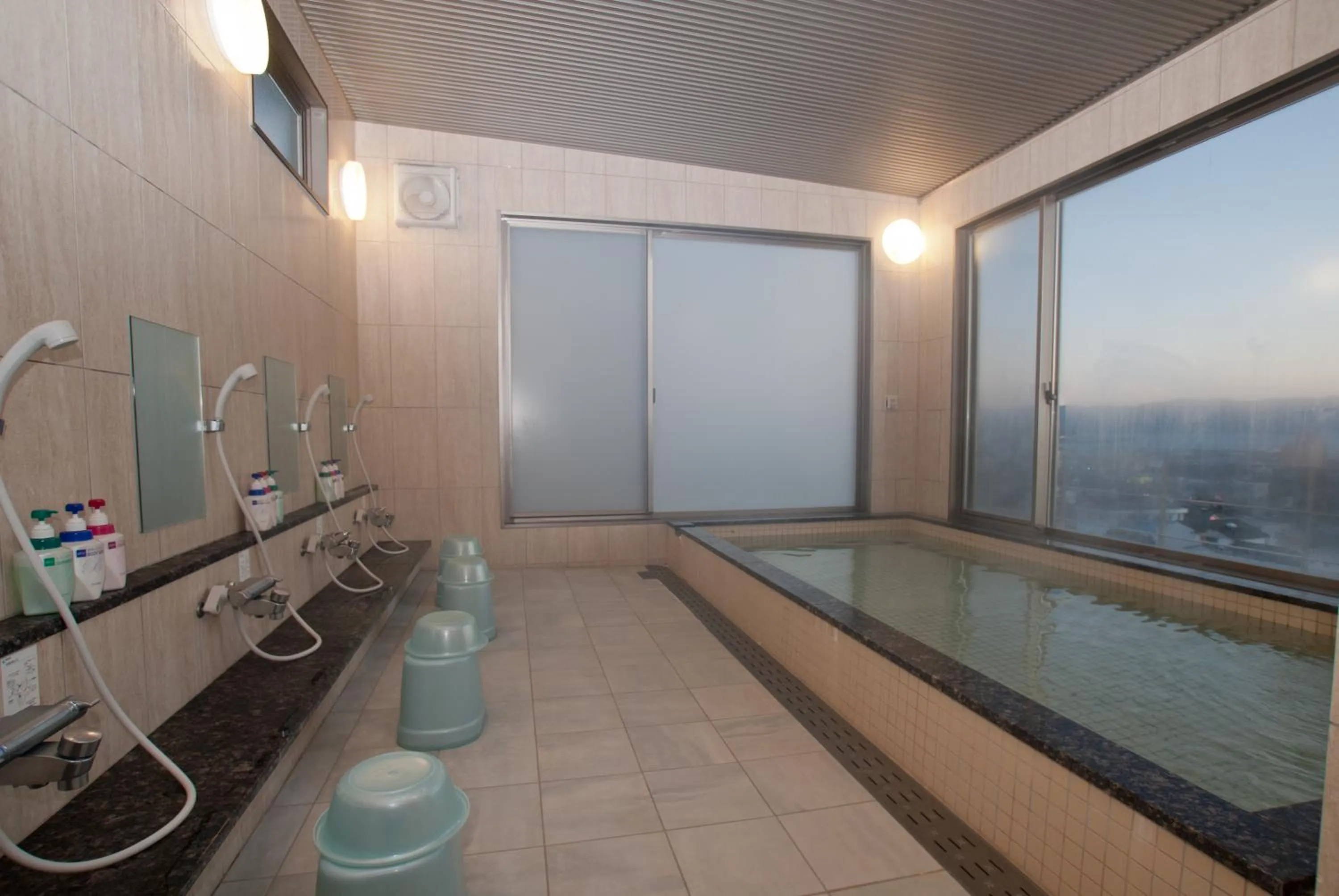 Public Bath in Omura Station Hotel