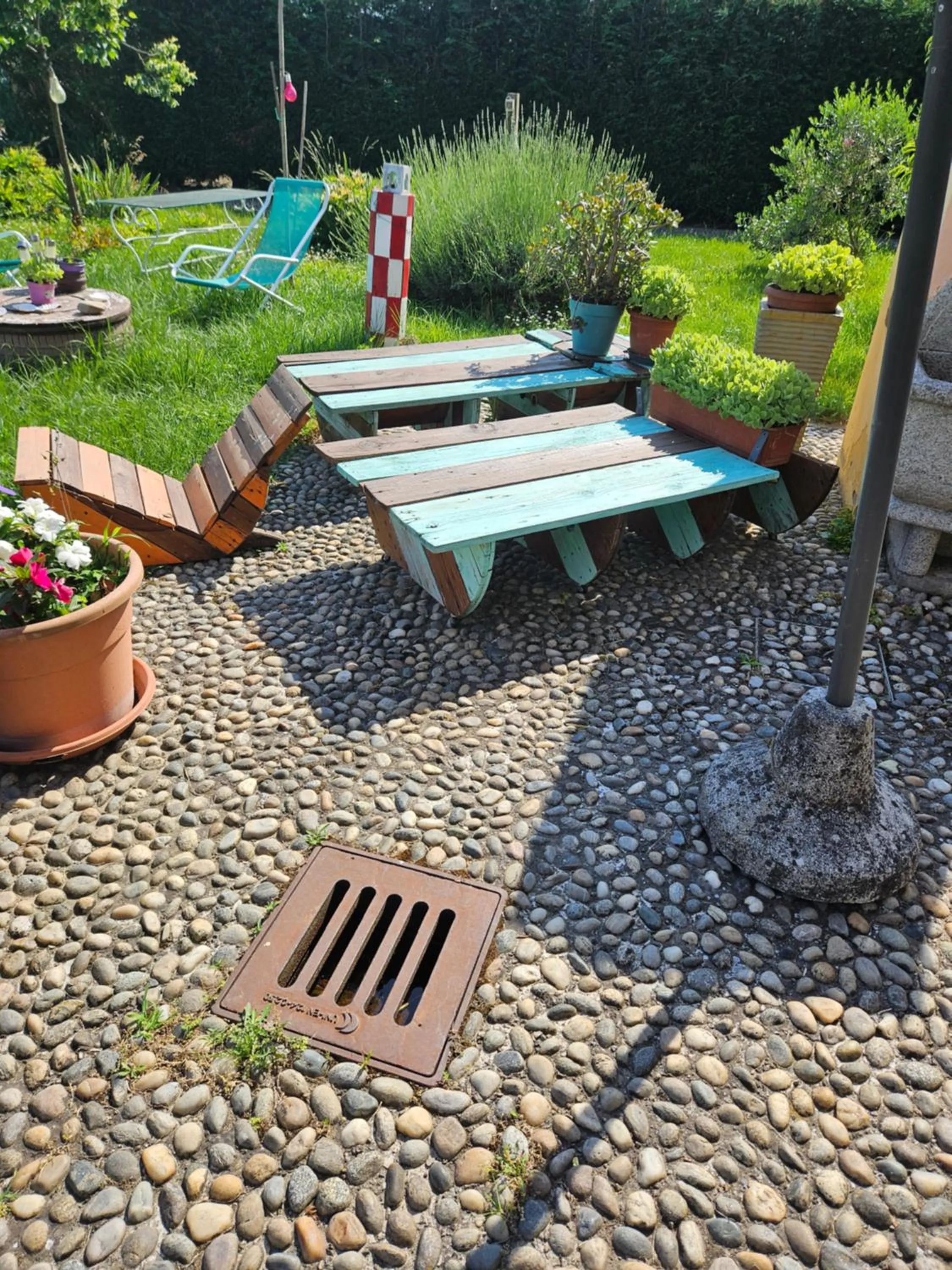 Garden in B&B Il Pioppo E La Fonte