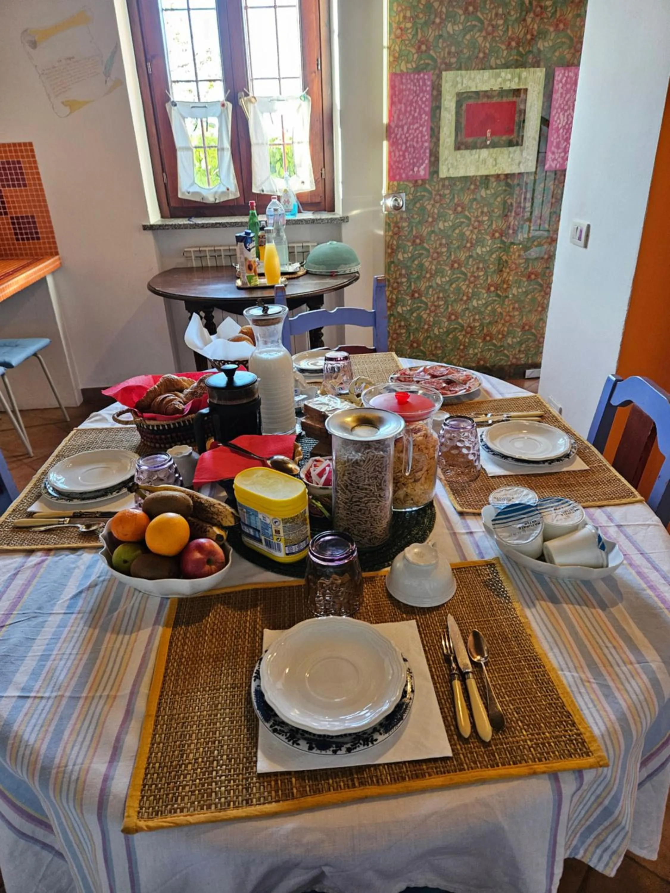 Breakfast in B&B Il Pioppo E La Fonte