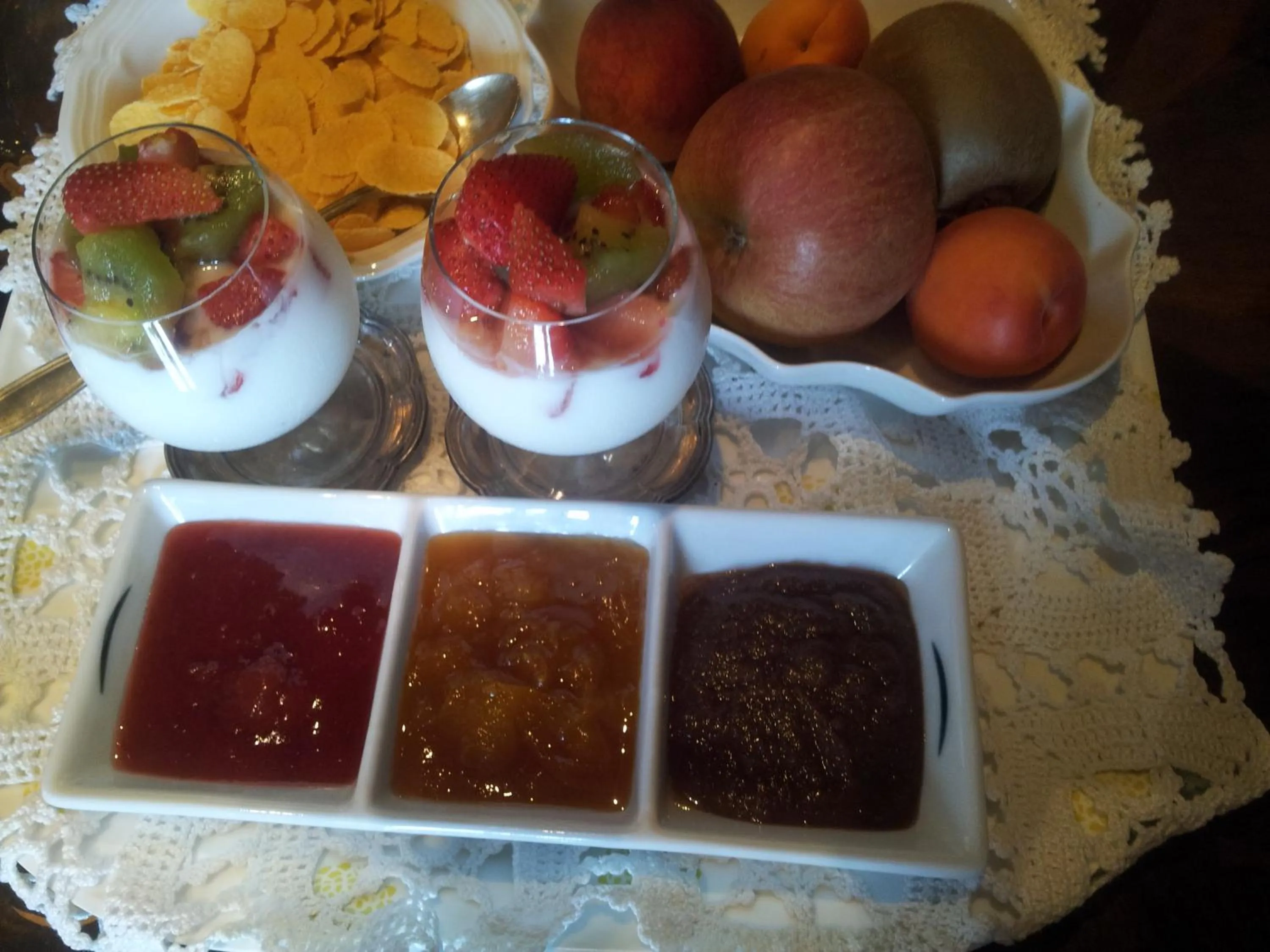 Food and drinks in B&B Il Pioppo E La Fonte