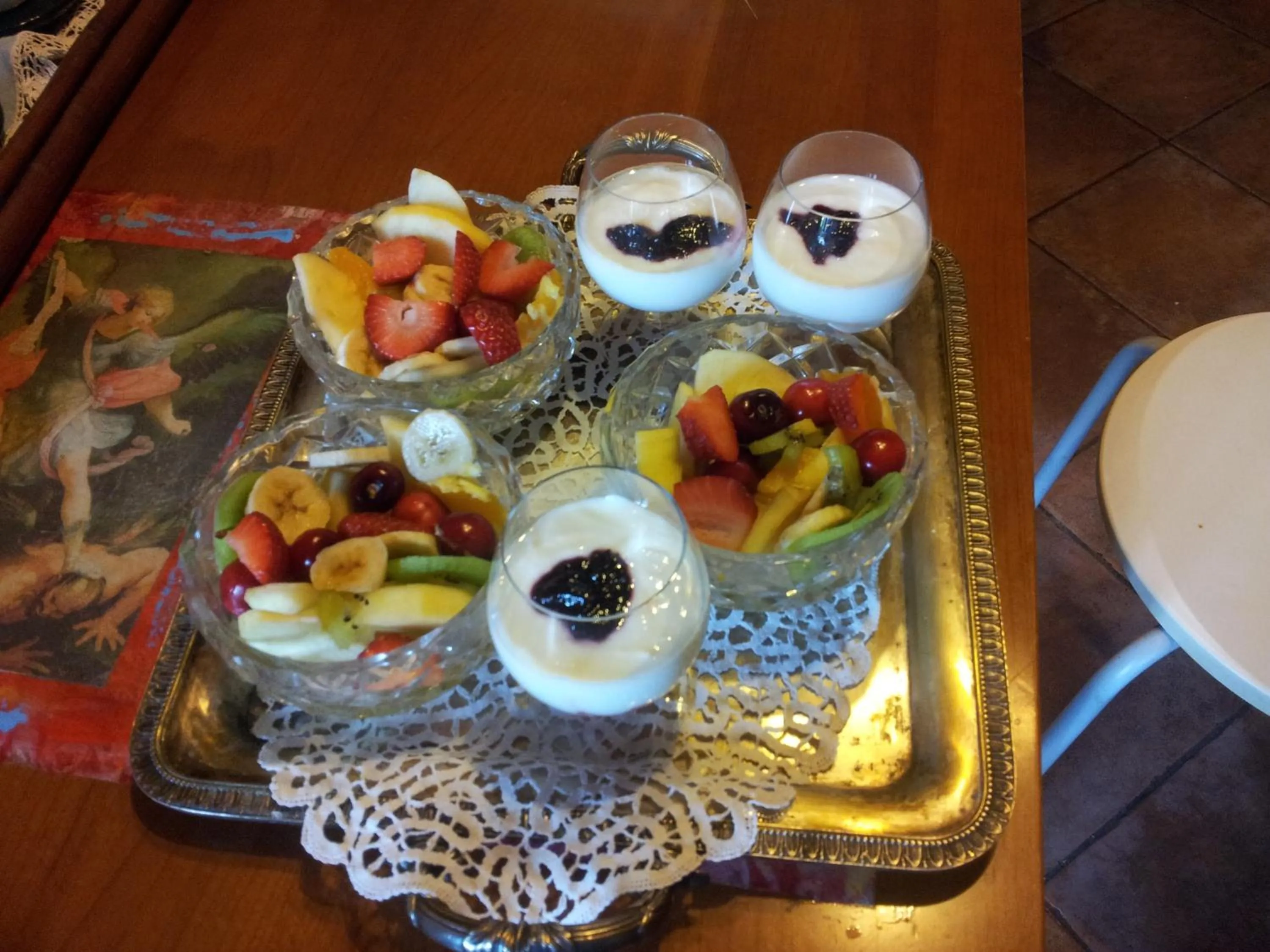 Food close-up in B&B Il Pioppo E La Fonte