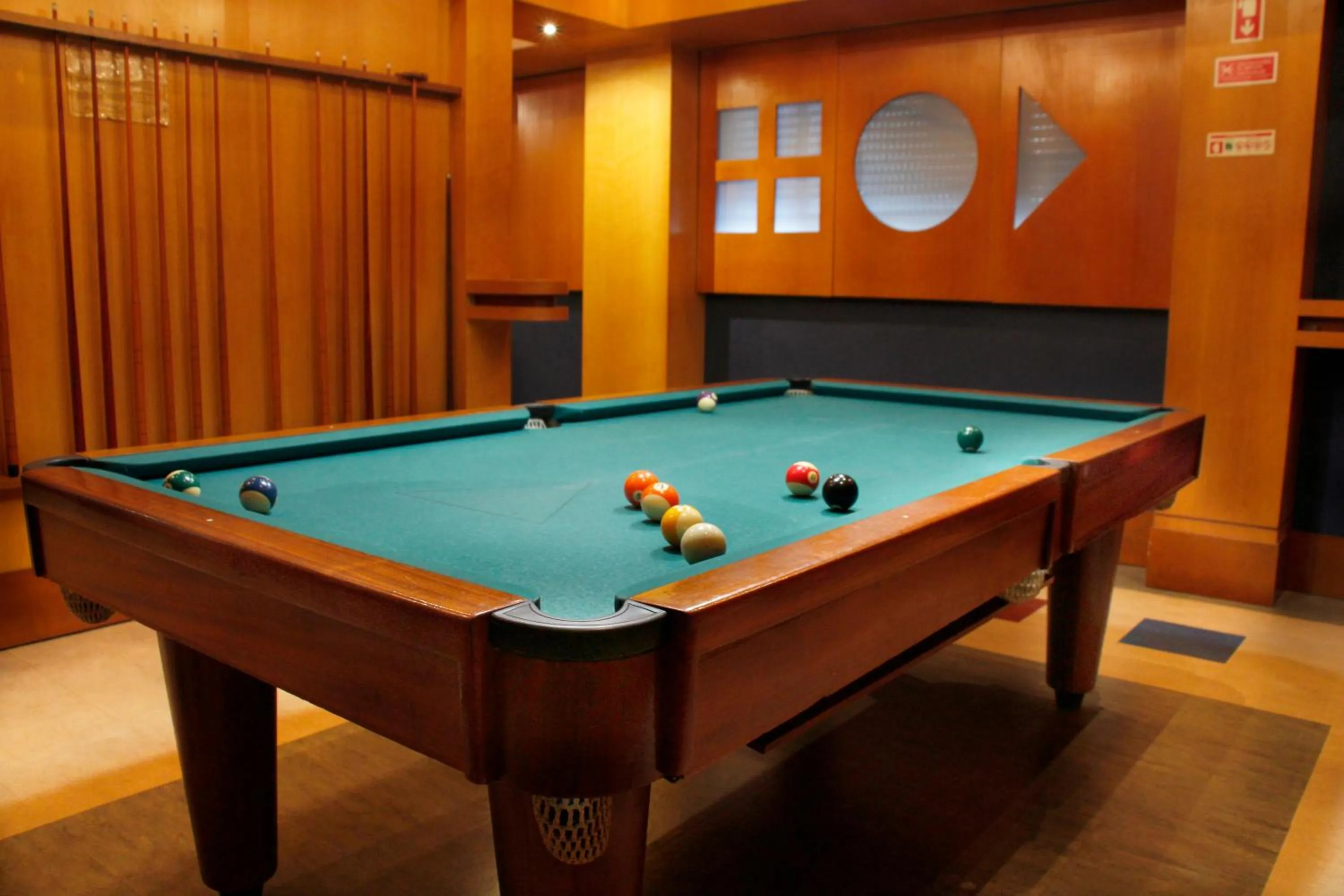 Billiard in Hotel Feira Pedra Bela