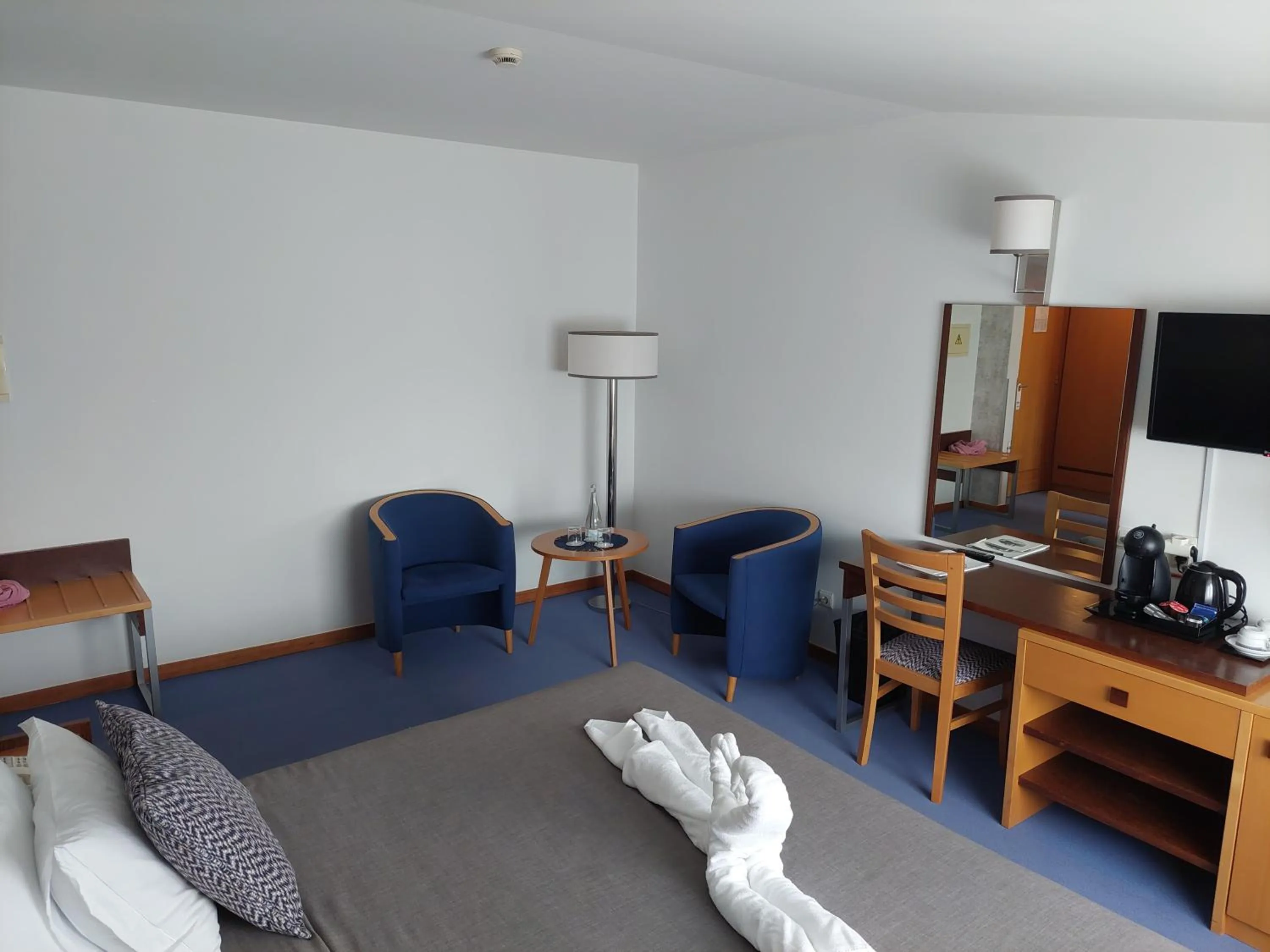 Bed in Hotel Feira Pedra Bela