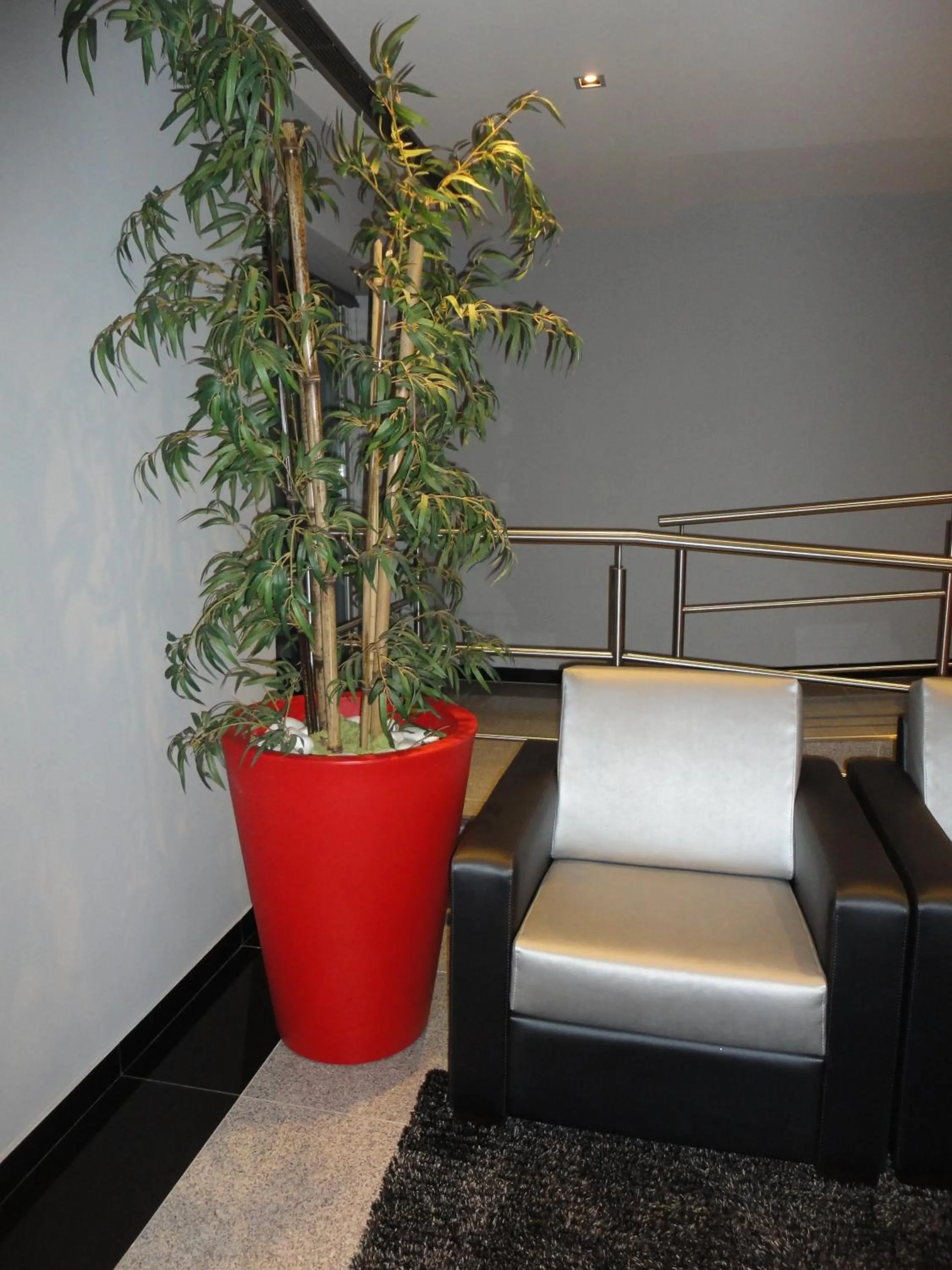 Lobby or reception in Hotel Feira Pedra Bela