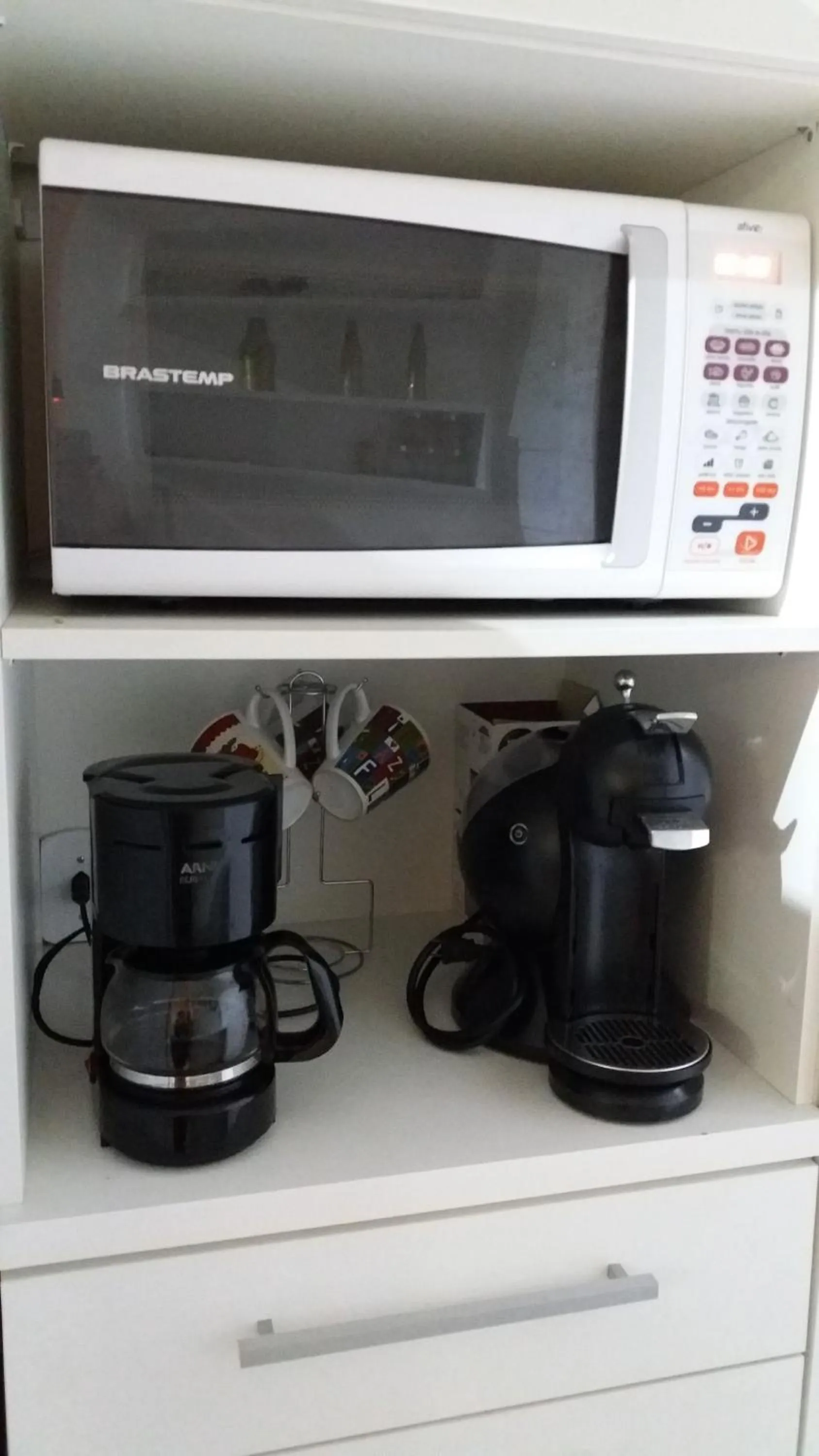 Coffee/tea facilities in Ap 2 suítes perto Projac Riocentro Parque Olímpico Rock in Rio