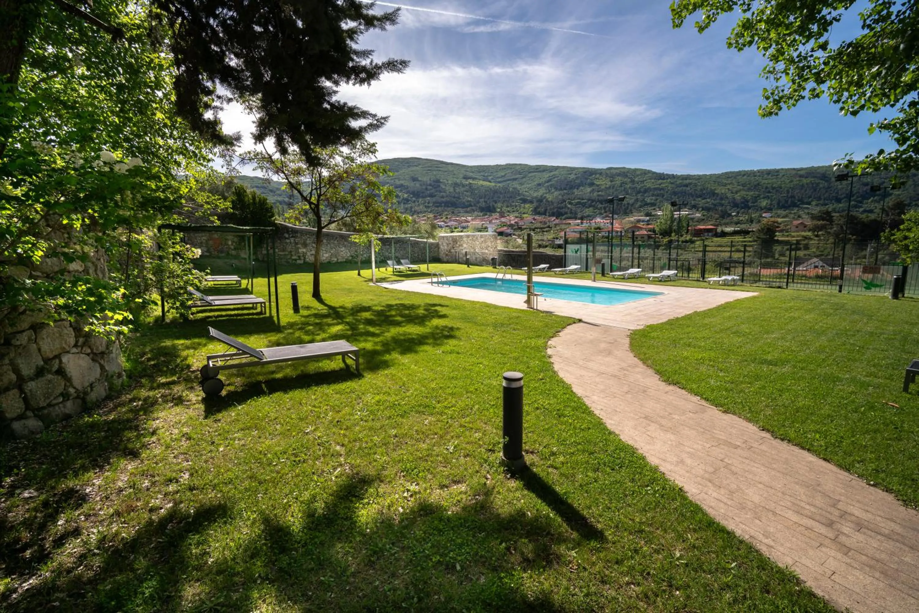 Swimming pool in Hospedería Conventual Sierra de Gata
