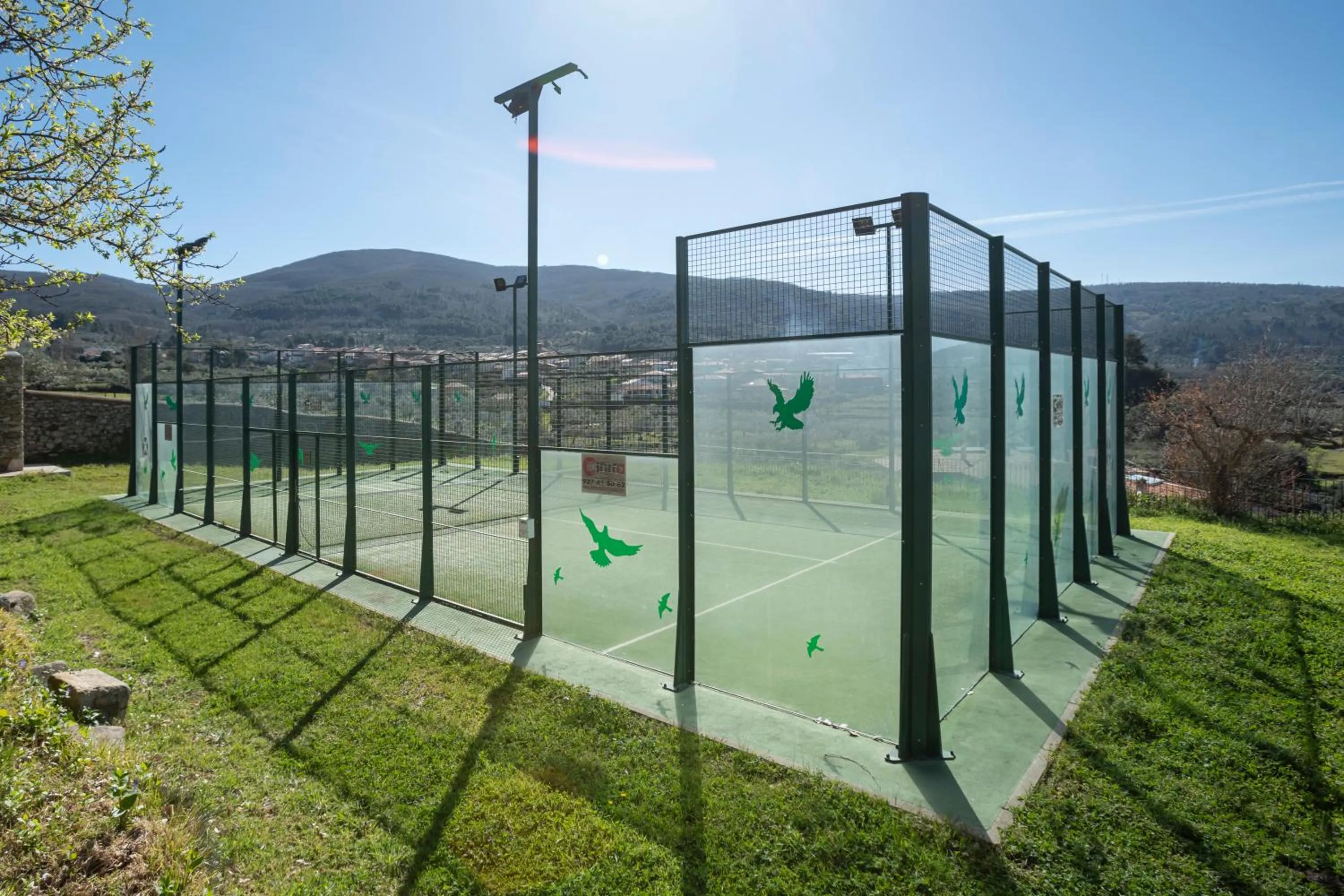 Tennis court in Hospedería Conventual Sierra de Gata