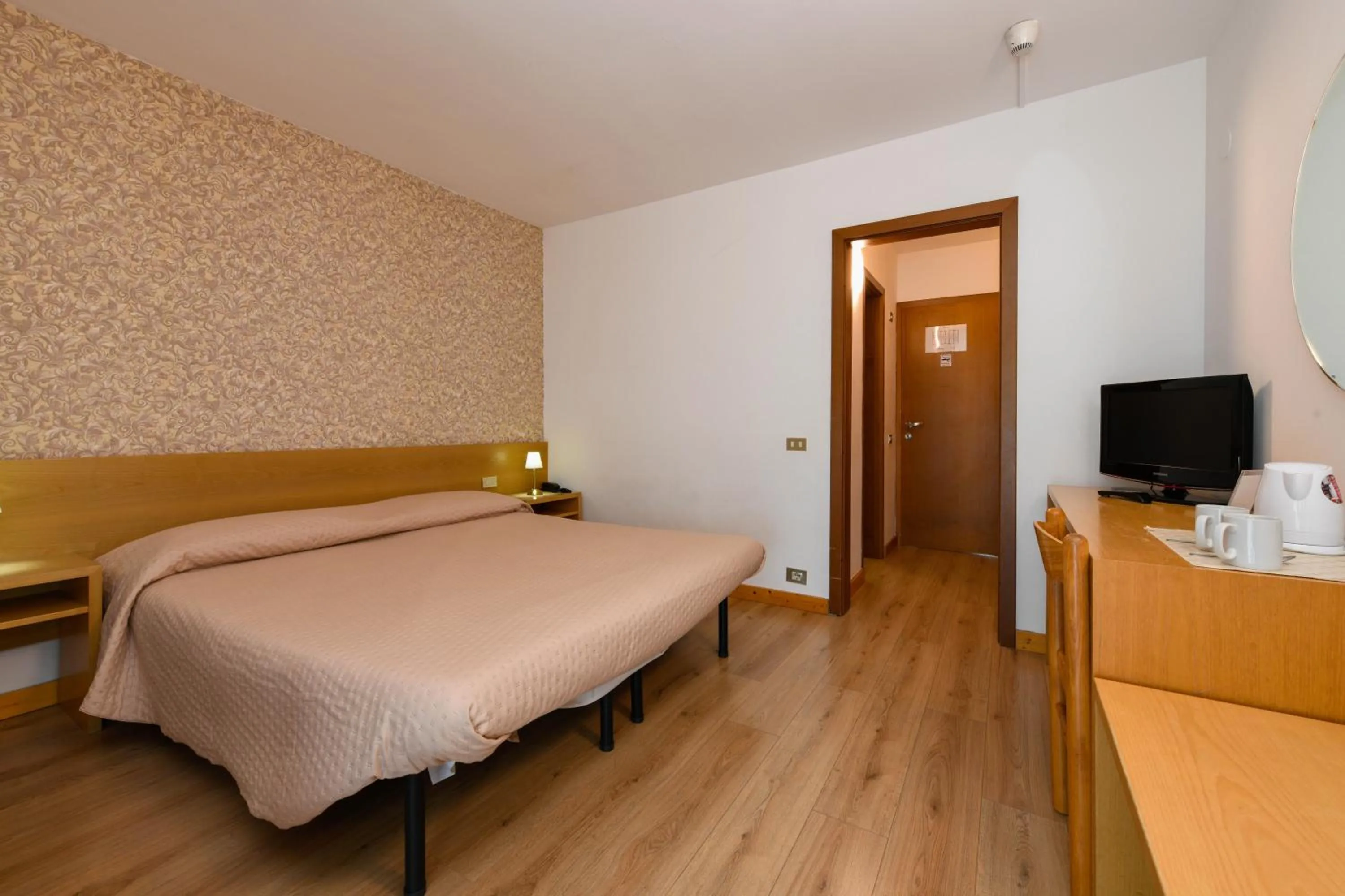 Bed in Bepy Hotel Garni