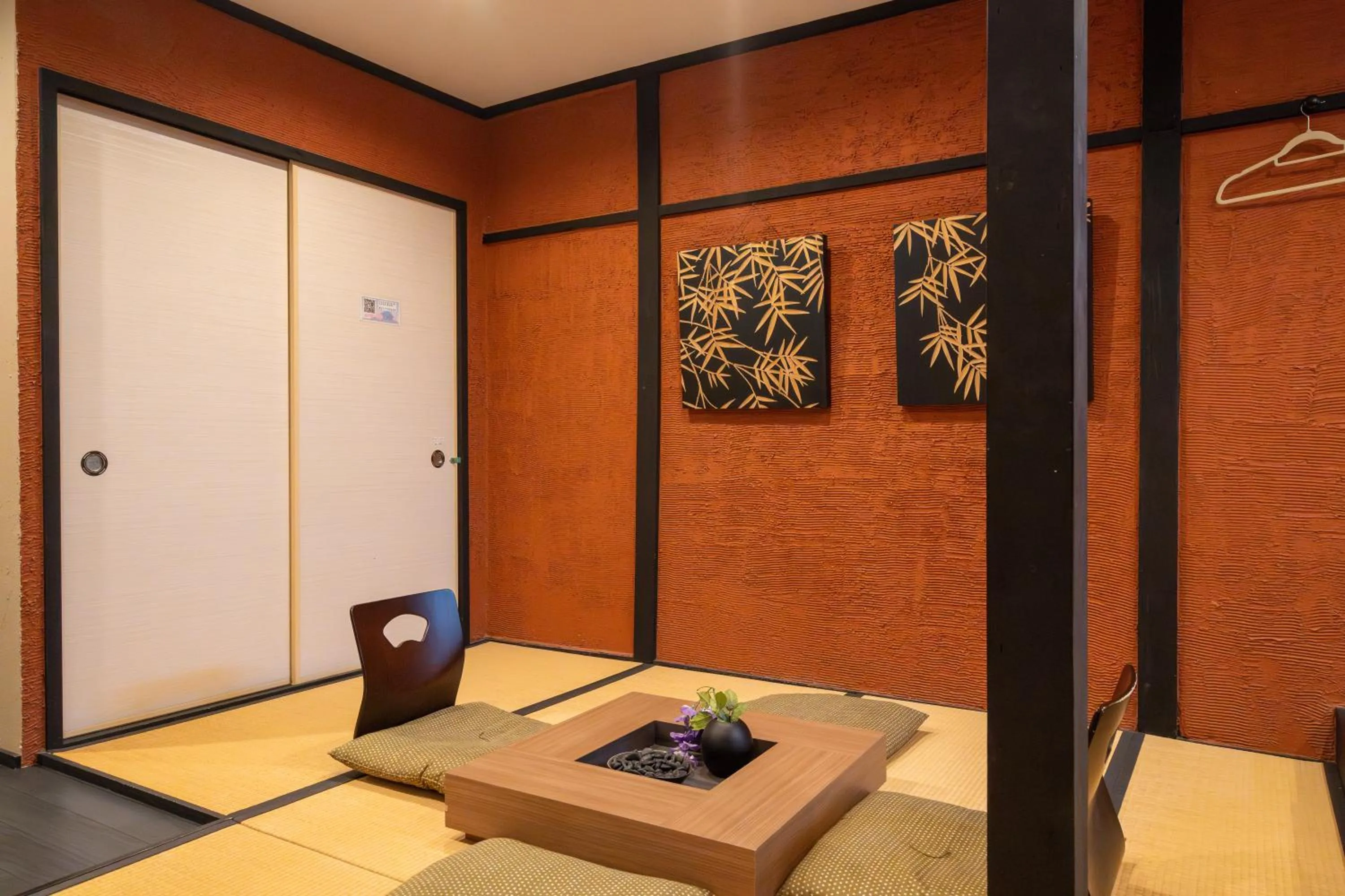 Bed in NAKAZ Machiya , Osaka Umeda