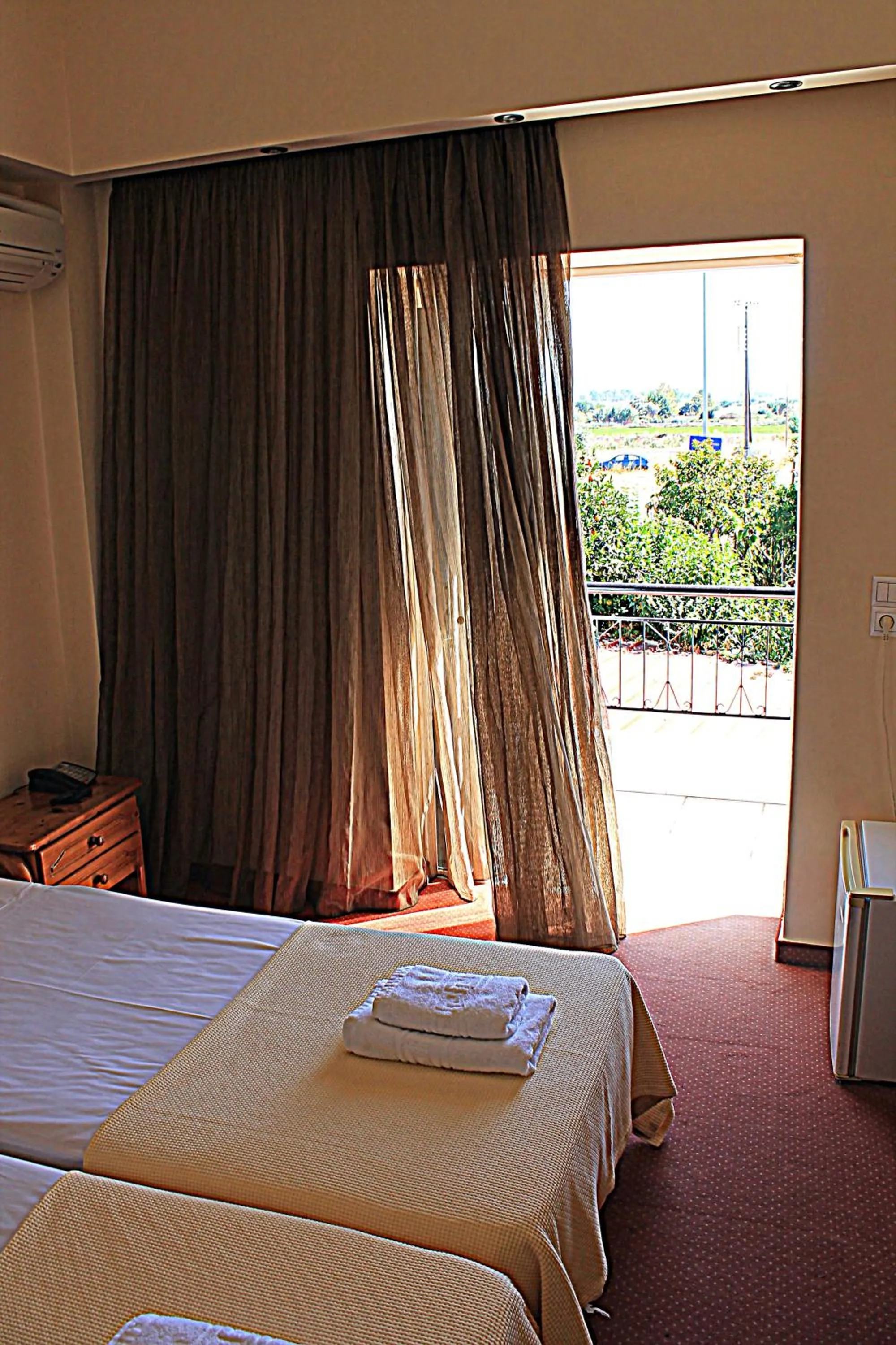 Bedroom, Bed in Hotel Drosia