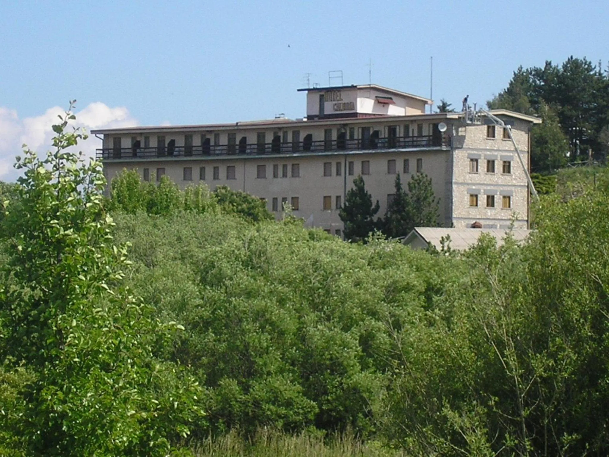 Facade/entrance in Hotel Caldora