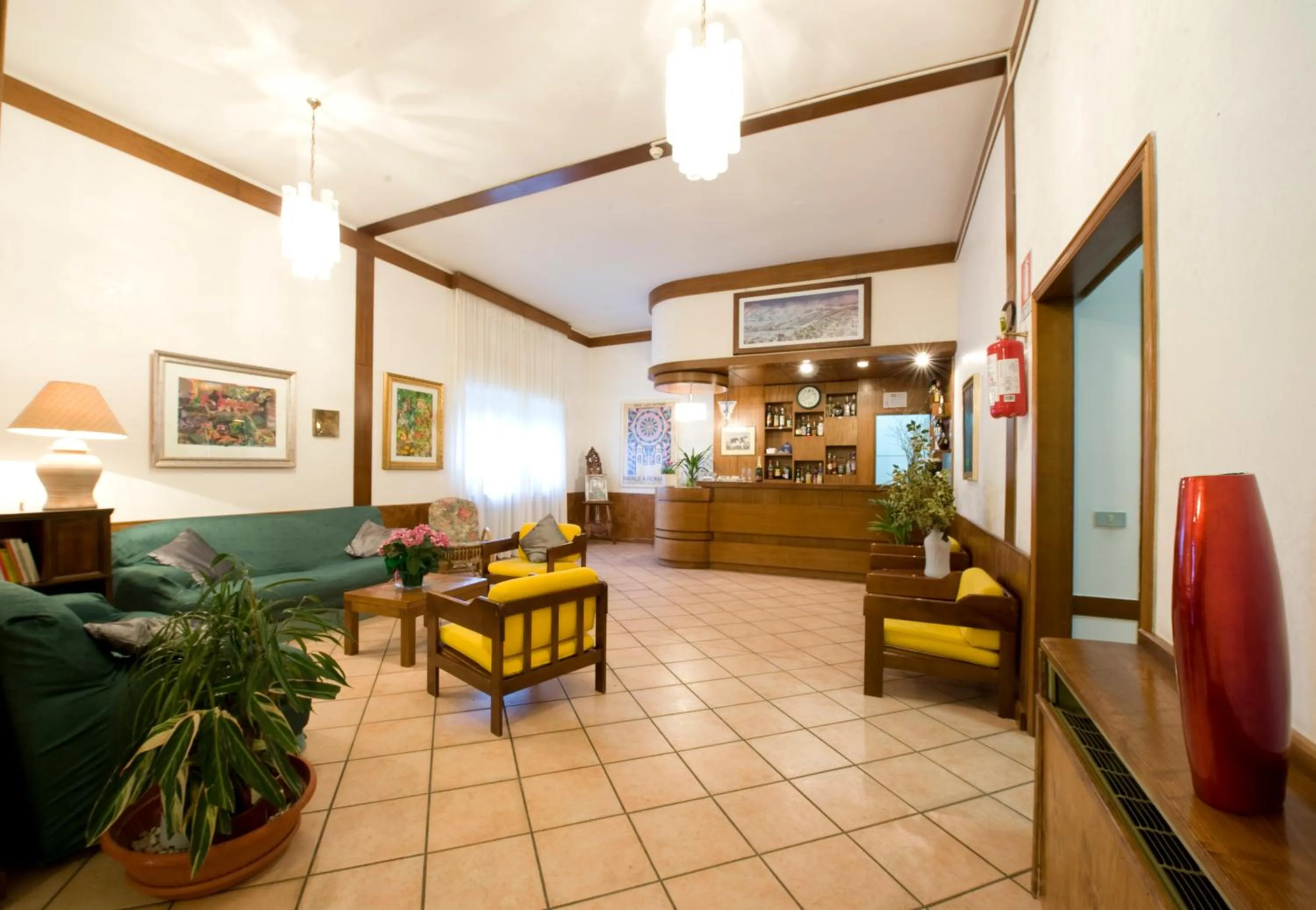 Lounge or bar in Hotel Caldora