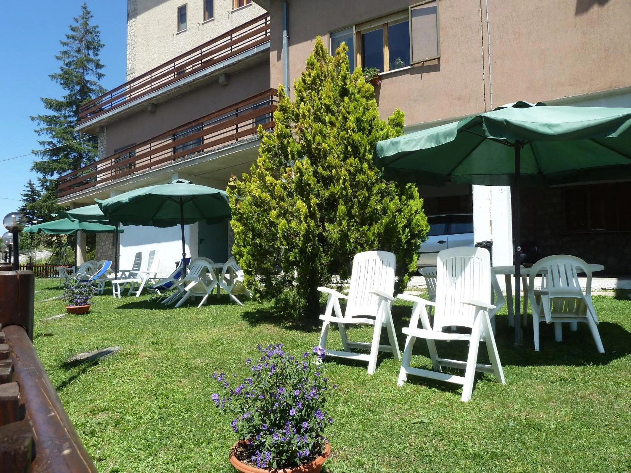 Garden in Hotel Caldora