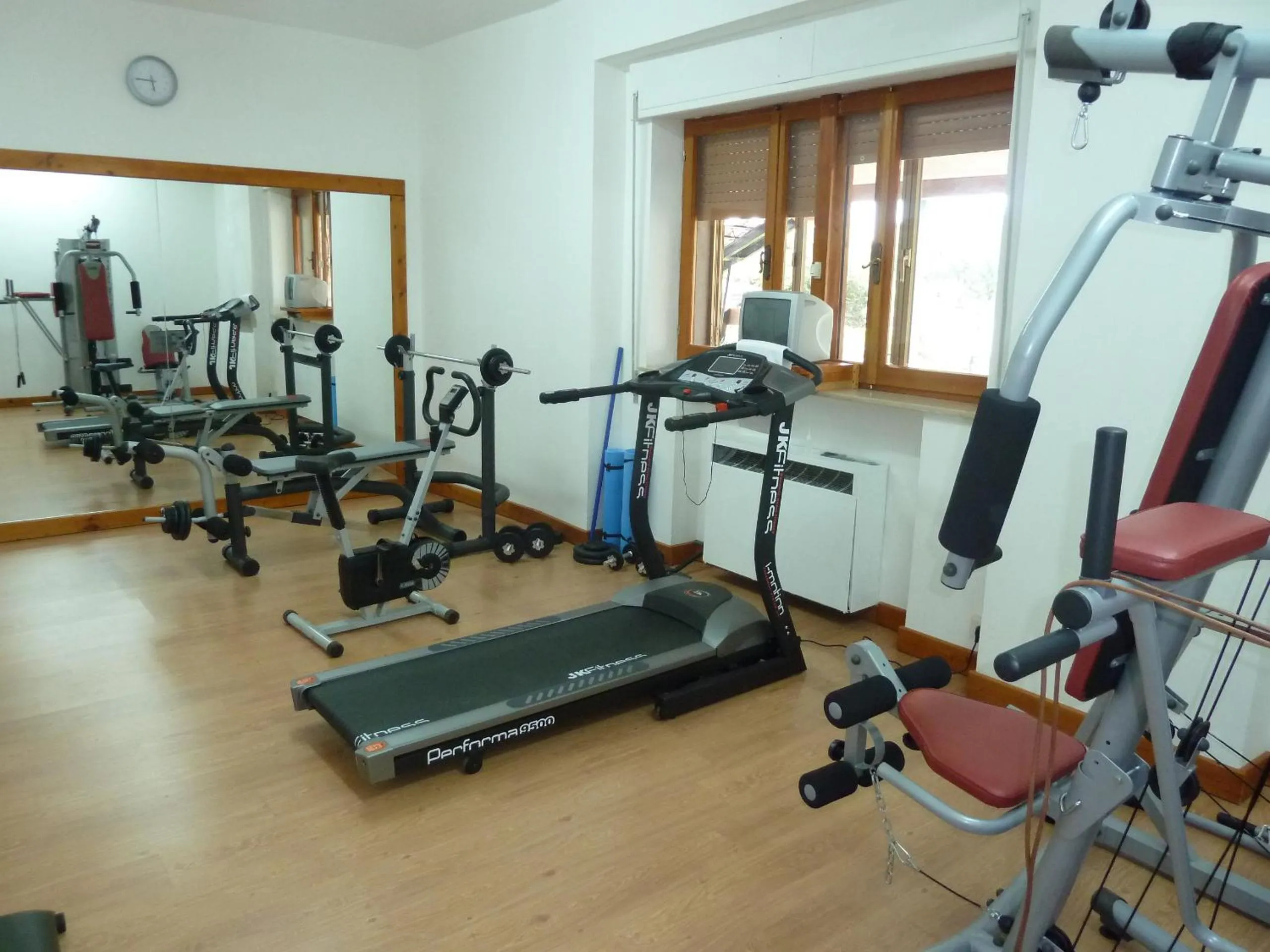 Fitness centre/facilities in Hotel Caldora
