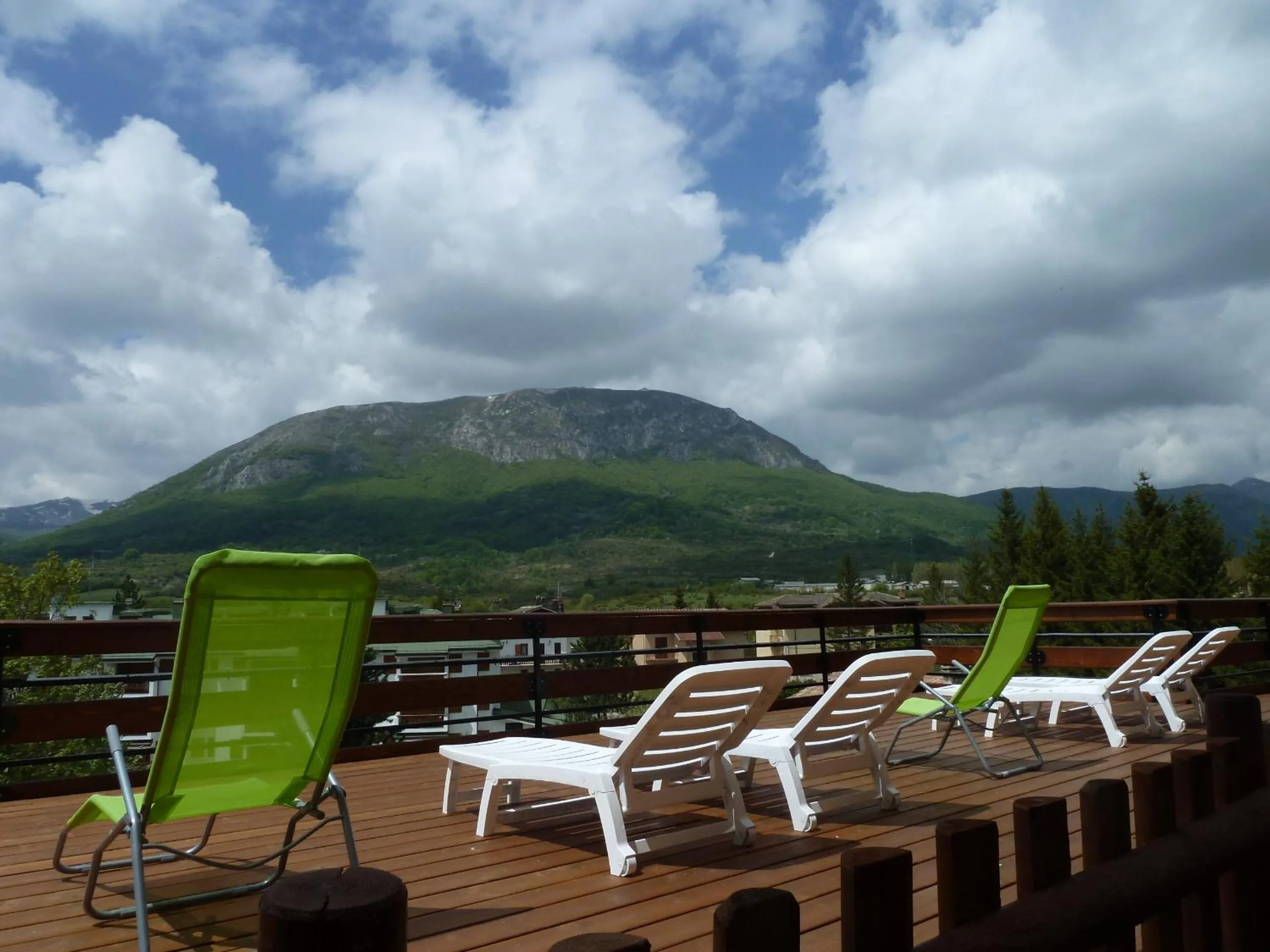 Garden in Hotel Caldora
