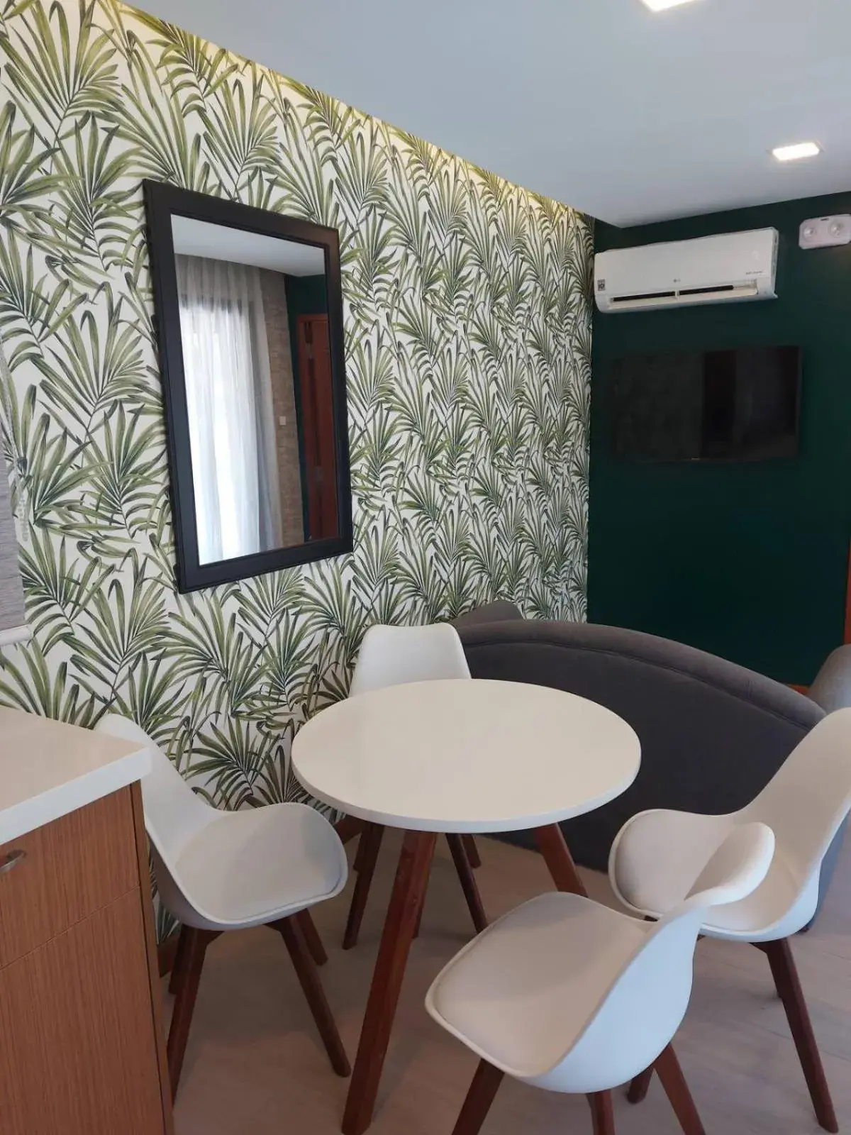 Living room in Crusoe Cabins Casobe Living room in Crusoe Cabins Casobe