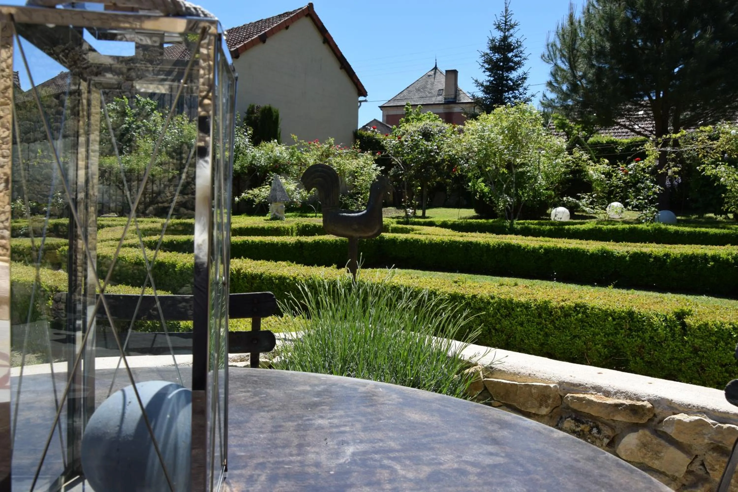 Garden in L'Intemporelle B&B