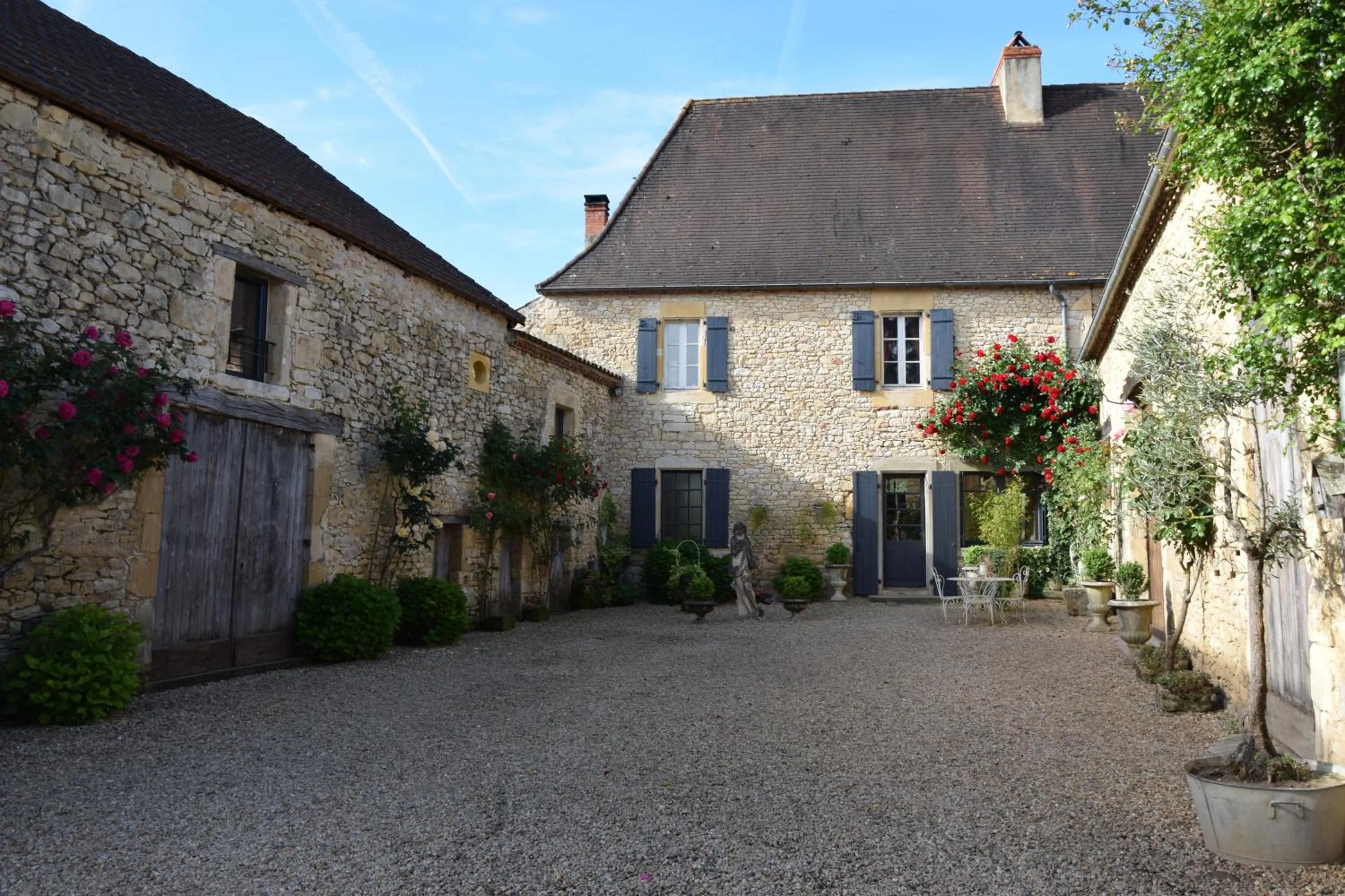 Garden in L'Intemporelle B&B
