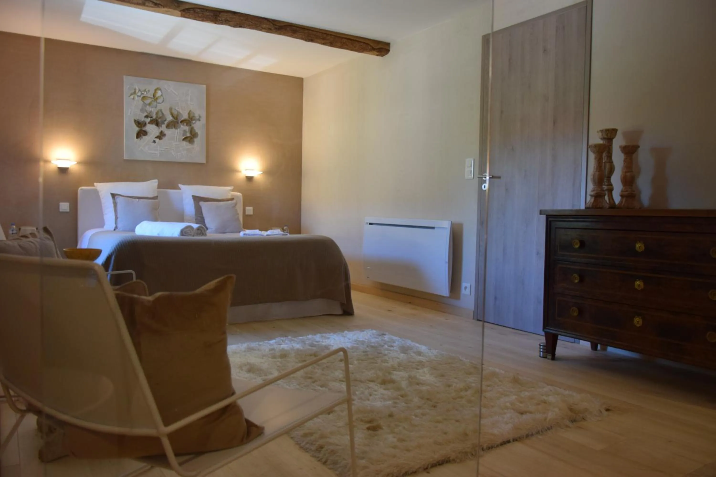 Bedroom, Bed in L'Intemporelle B&B