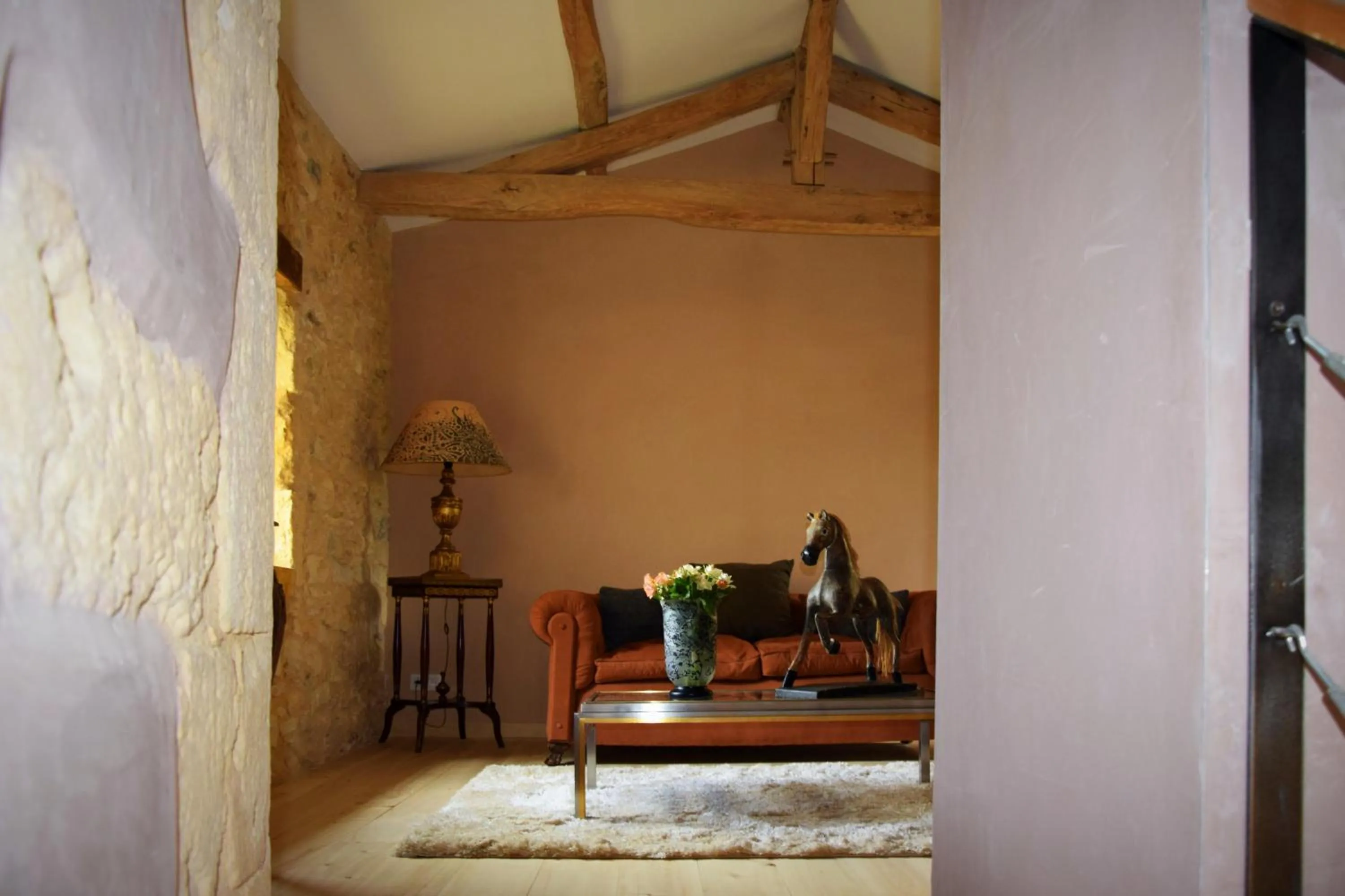 Living room in L'Intemporelle B&B